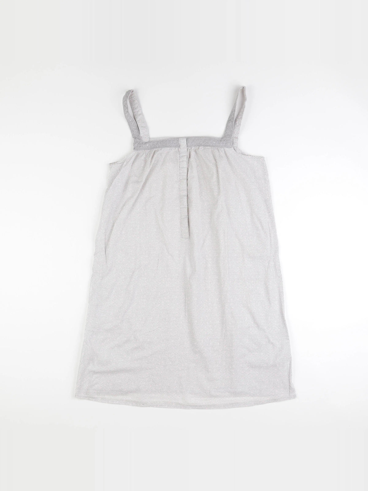 Vertbaudet - chemise de nuit grossesse blanc, gris - 36