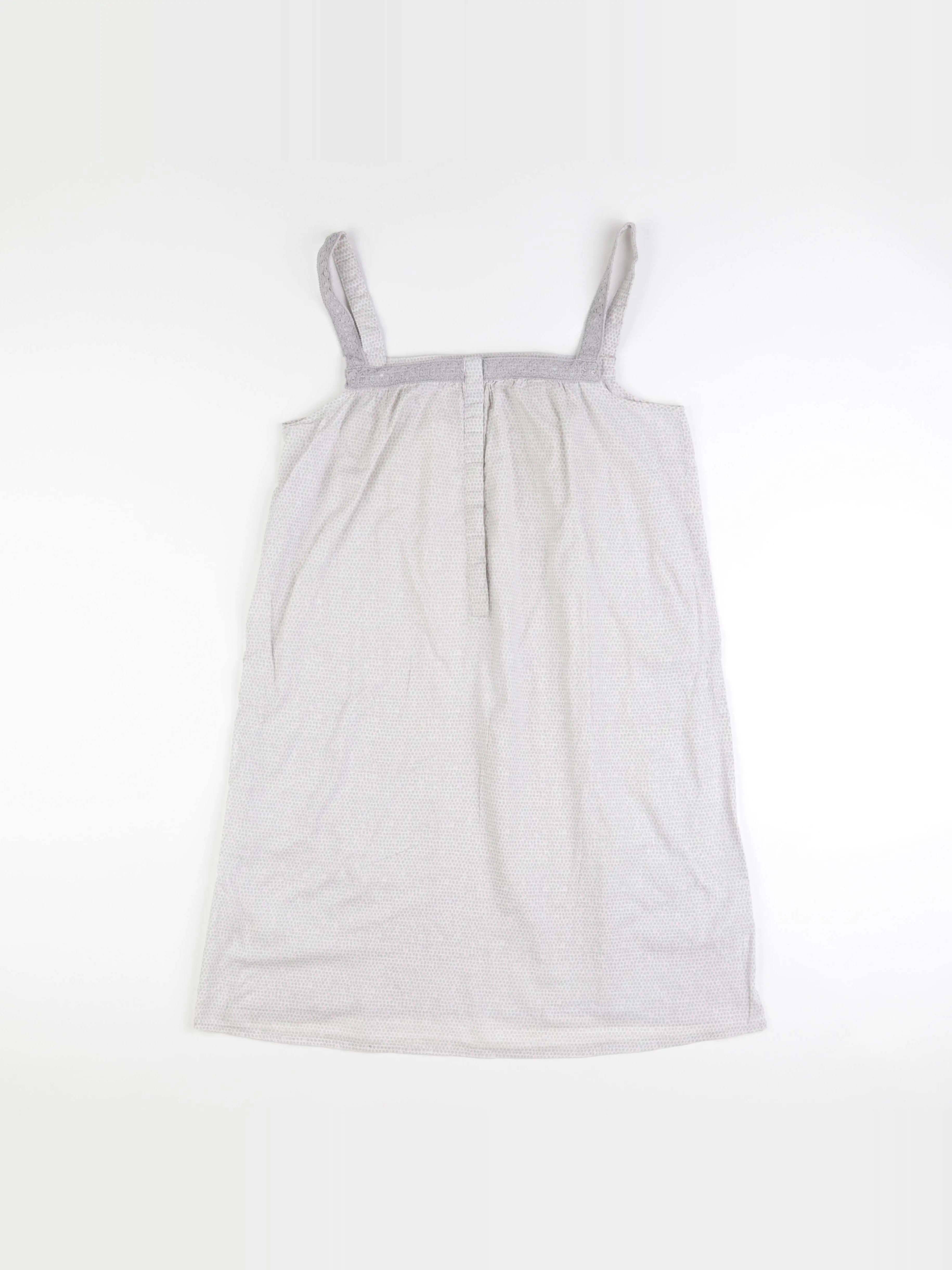 Vertbaudet - chemise de nuit grossesse blanc, gris - 36