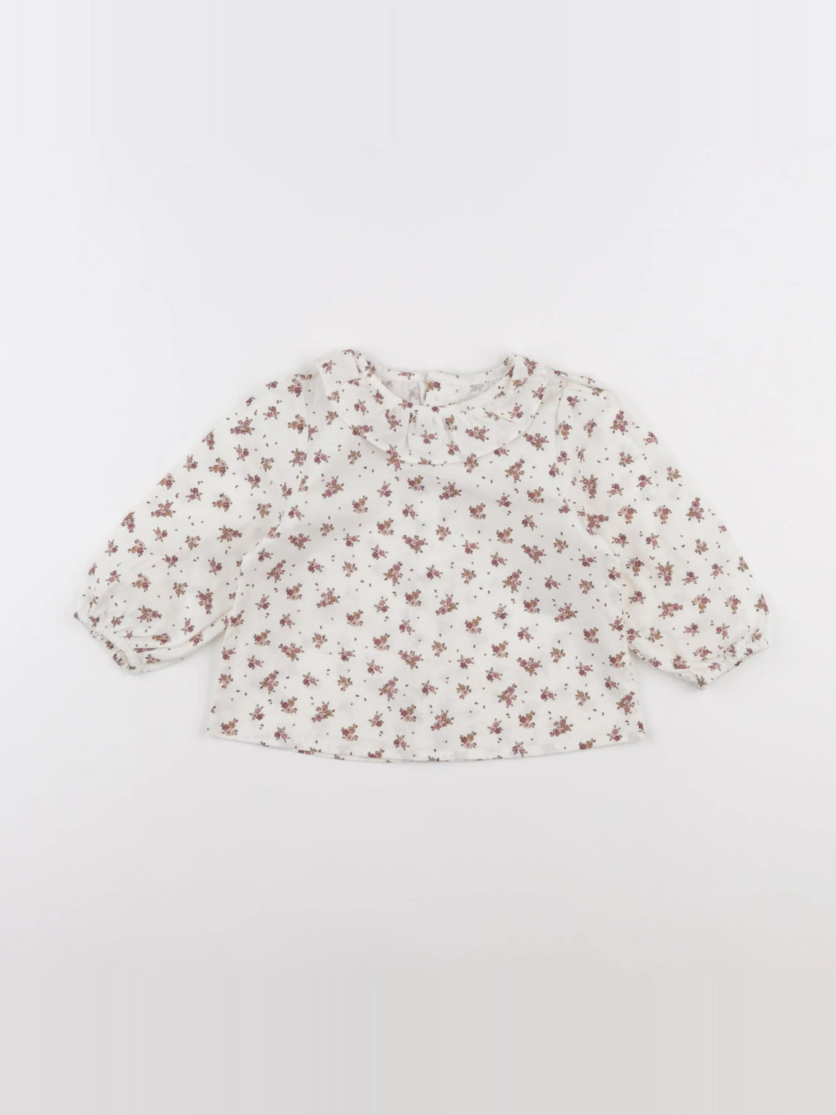 Vertbaudet - blouse blanc - 12 mois