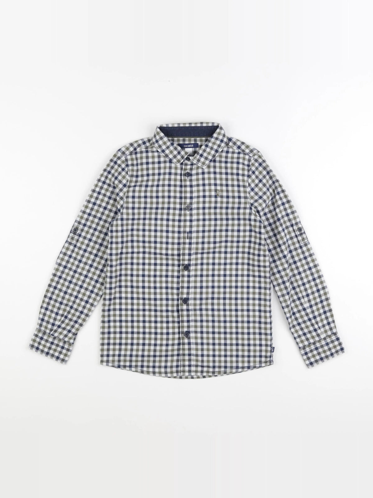 Okaidi - chemise vert - 8 ans