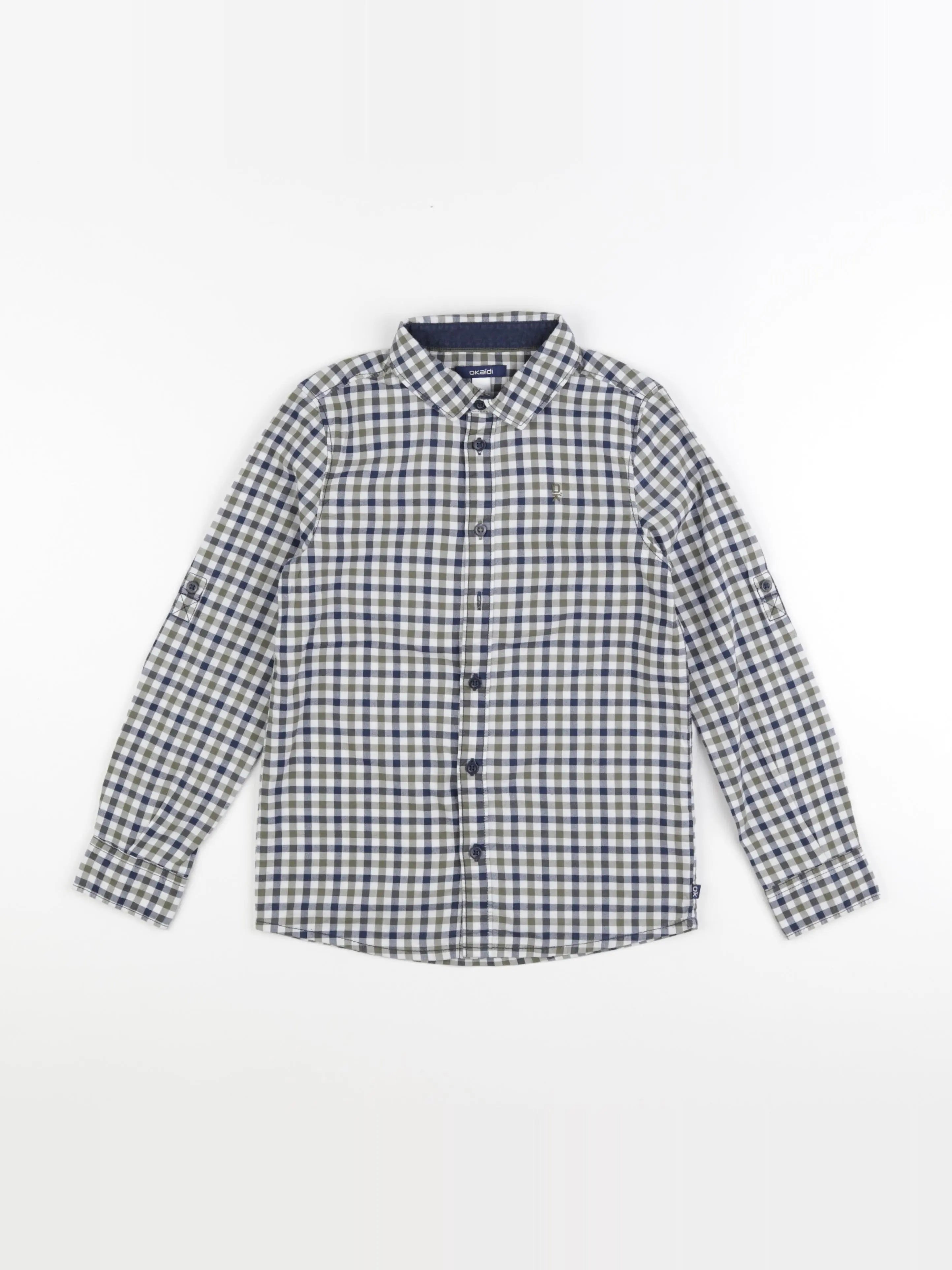 Okaidi - chemise vert - 8 ans