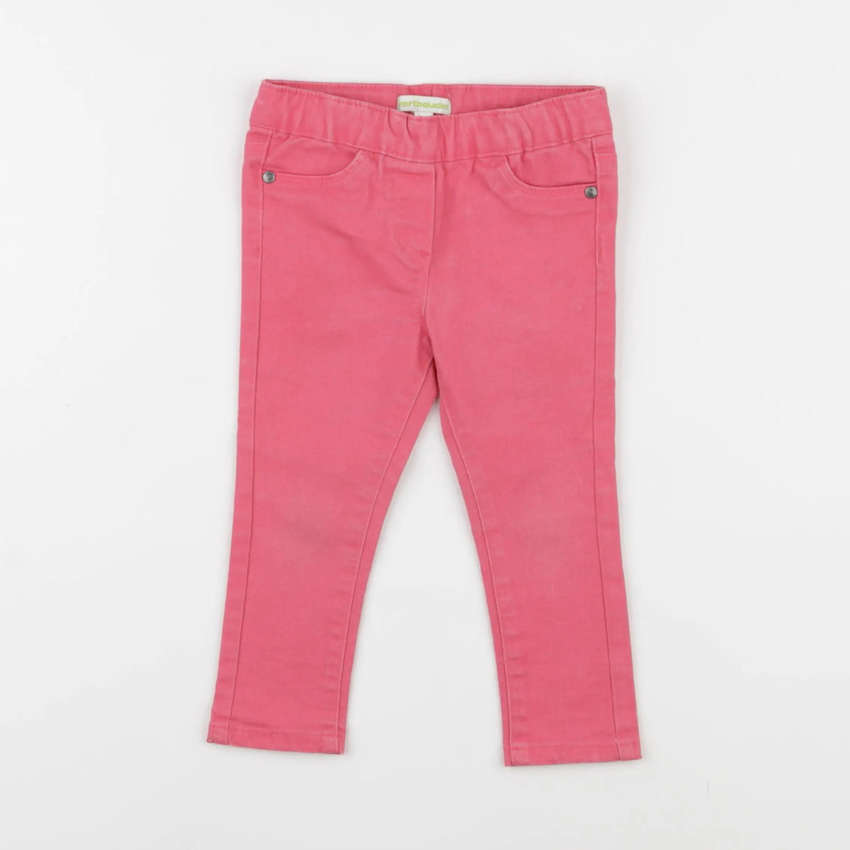 Vertbaudet - jegging rose - 2 ans