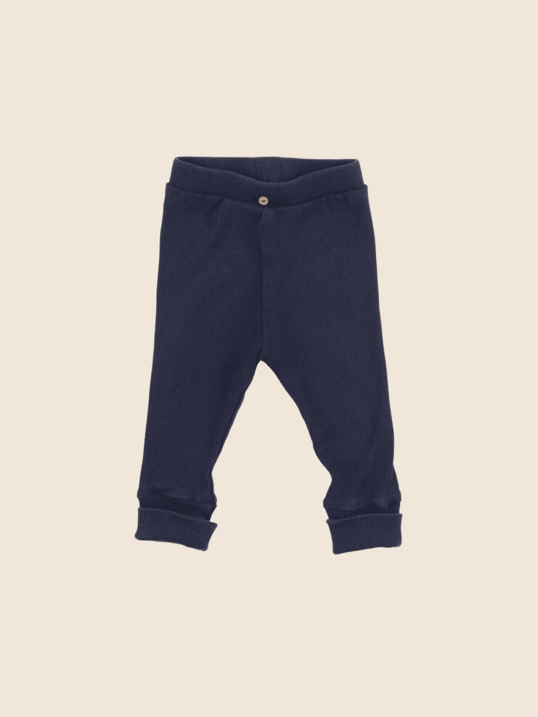 Vertbaudet - legging bleu - 6 mois