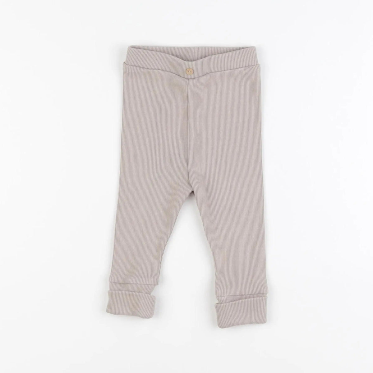 Vertbaudet - legging beige - 9 mois