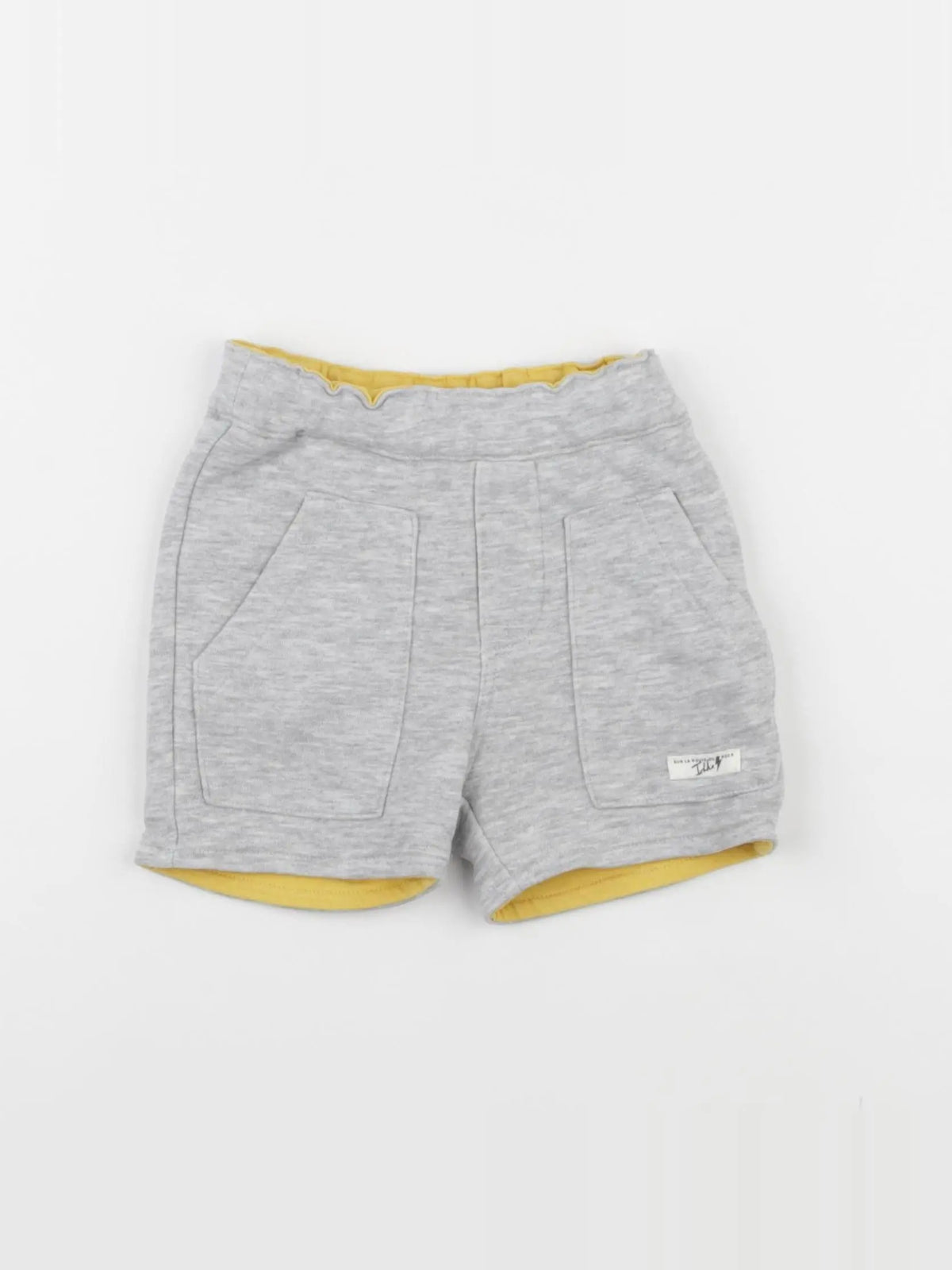 IKKS - short réversible gris - 6 mois