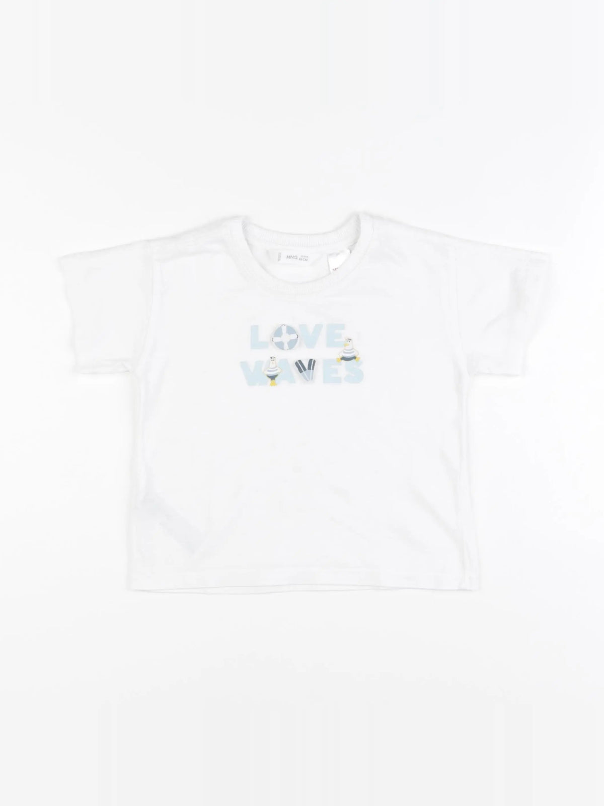 Mango - tee-shirt blanc - 12/18 mois