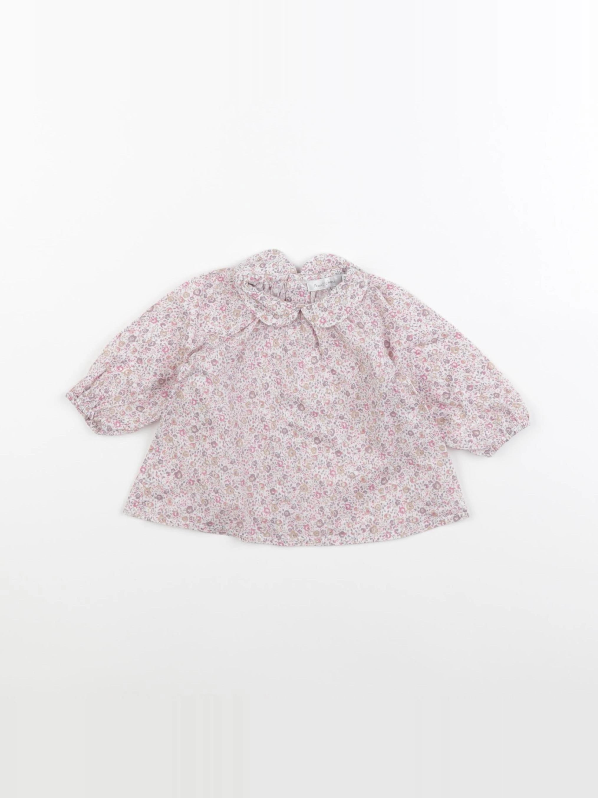 Boutchou - blouse rose - 3 mois