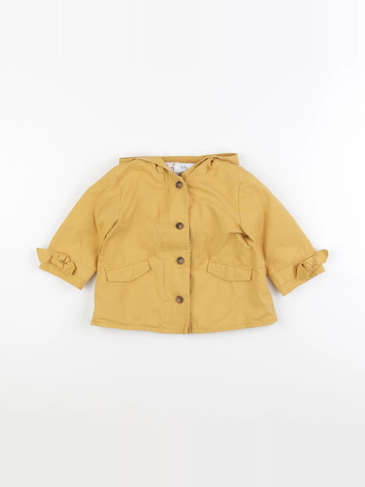 Vertbaudet - parka jaune - 12 mois