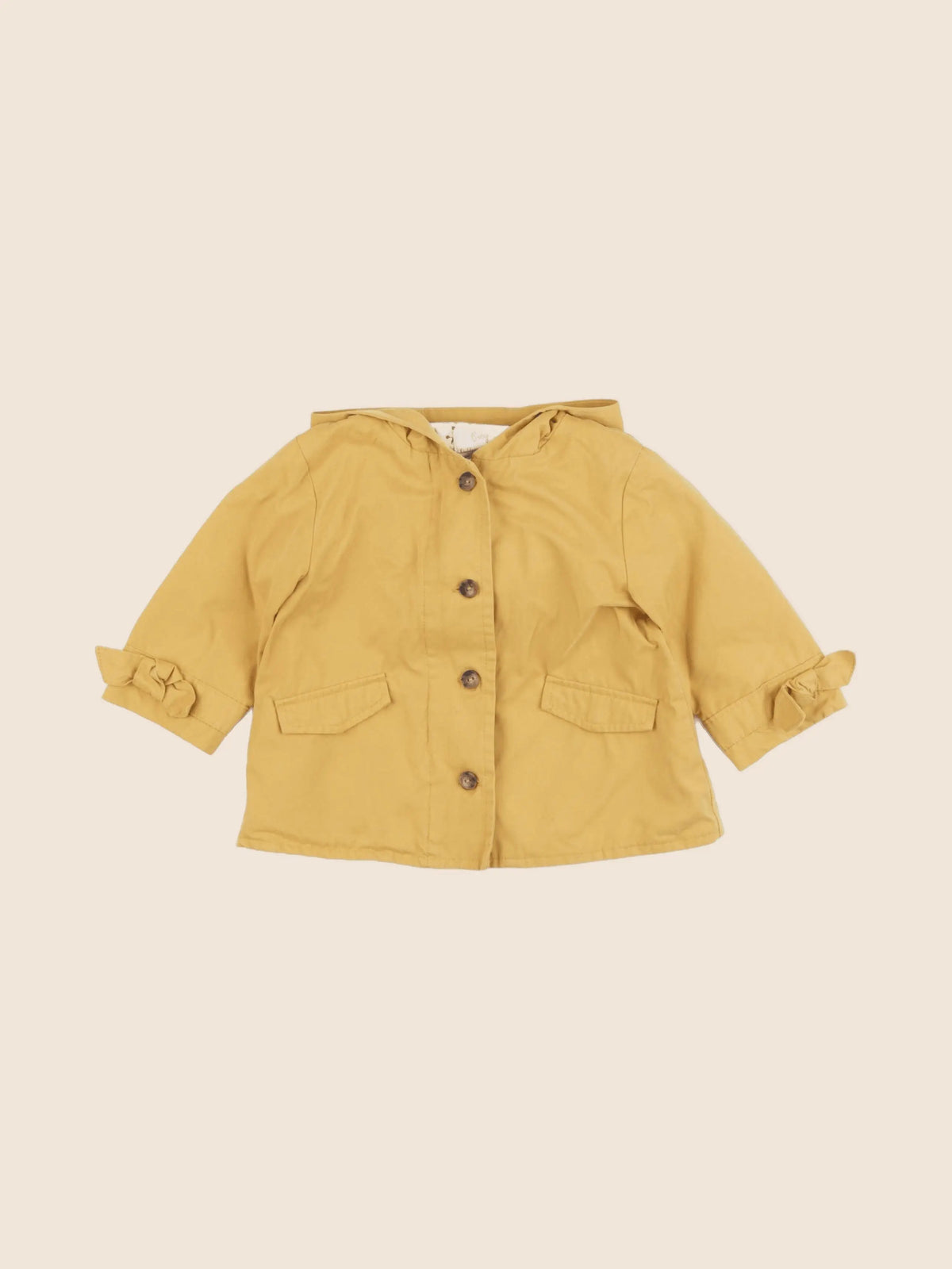 Vertbaudet - parka jaune - 12 mois