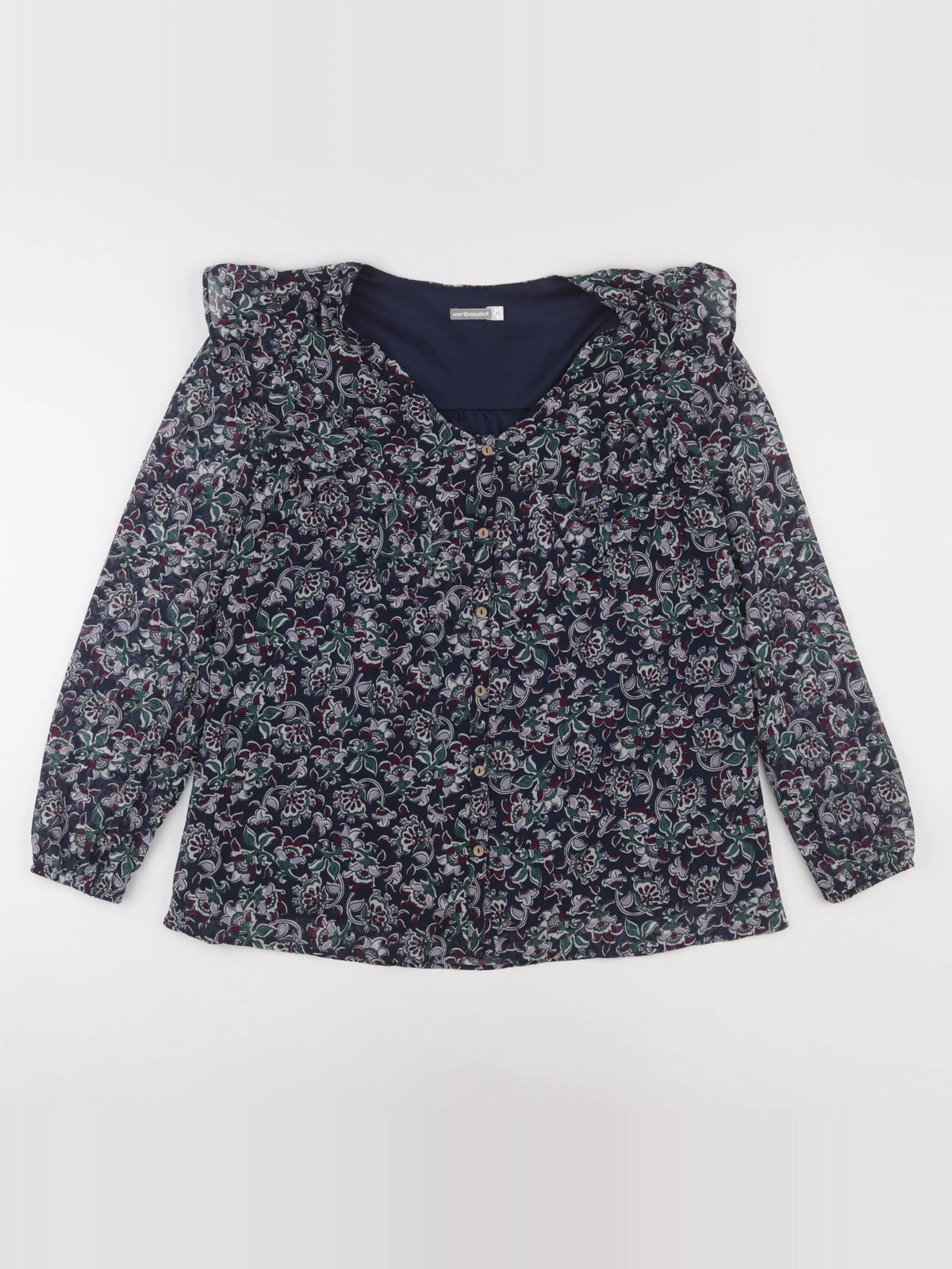 Vertbaudet - blouse grossesse bleu - 42
