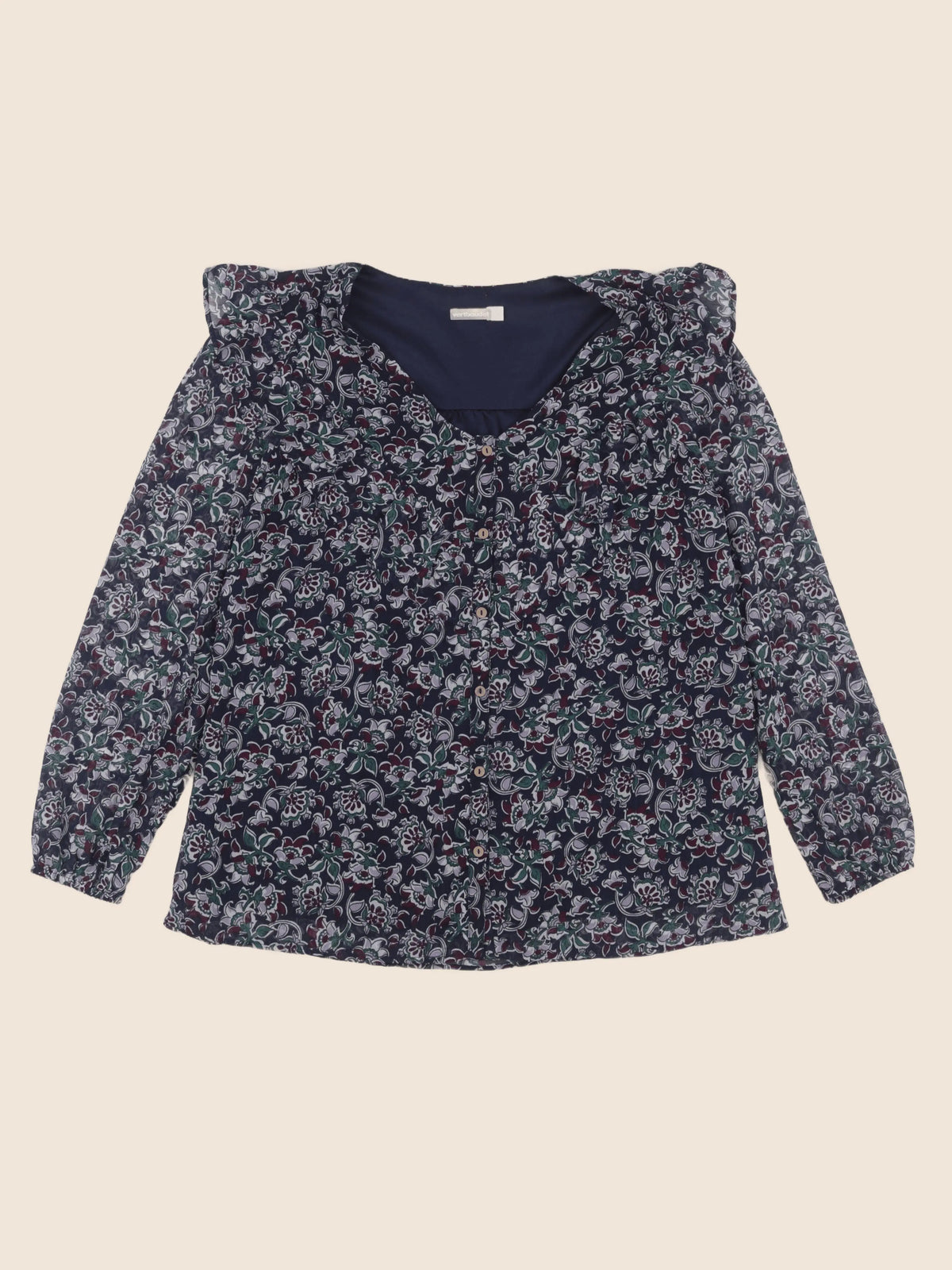 Vertbaudet - blouse grossesse bleu - 42