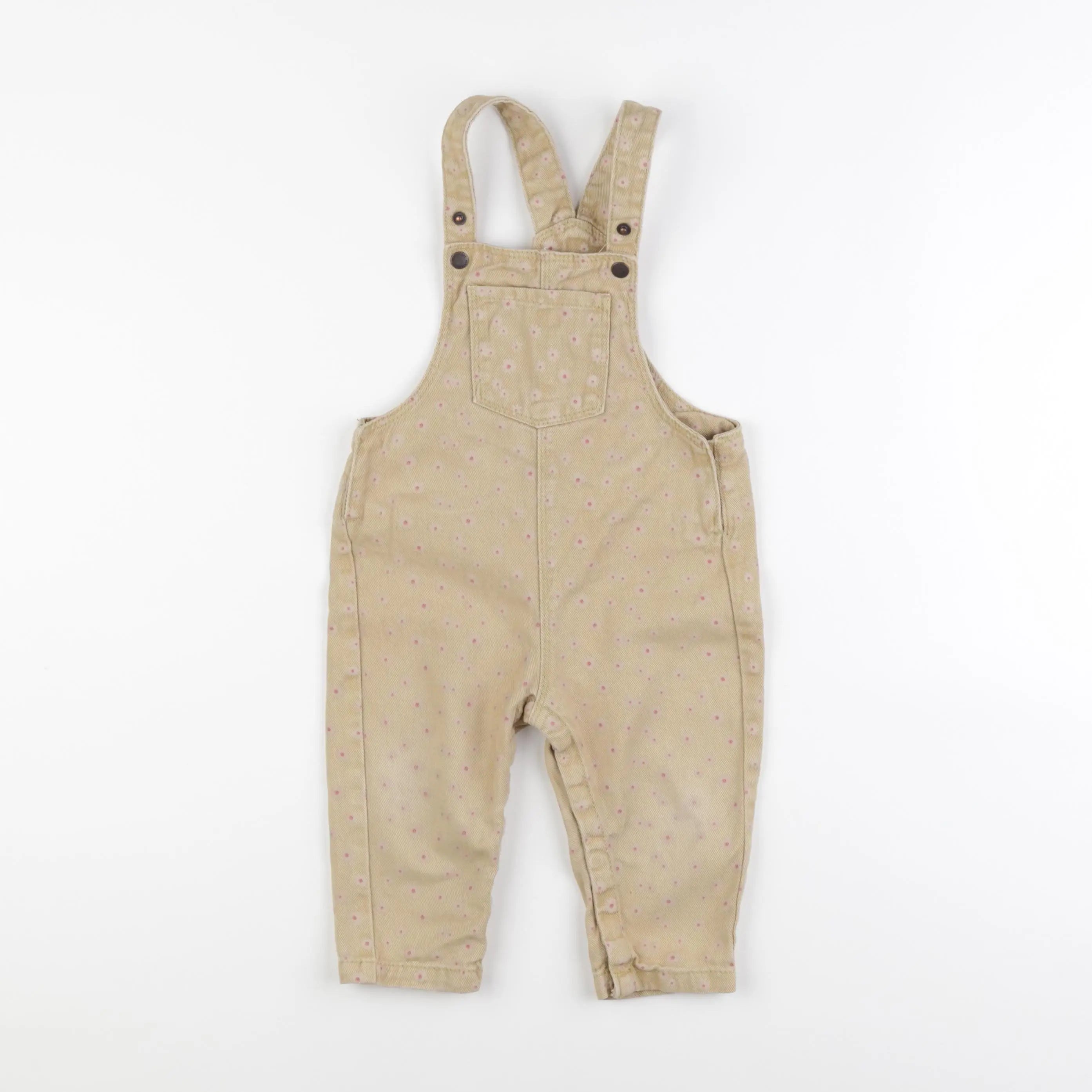 Vertbaudet - salopette jaune - 18 mois