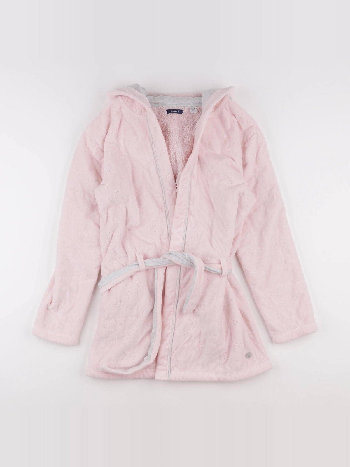 Okaidi - robe de chambre rose - 14 ans