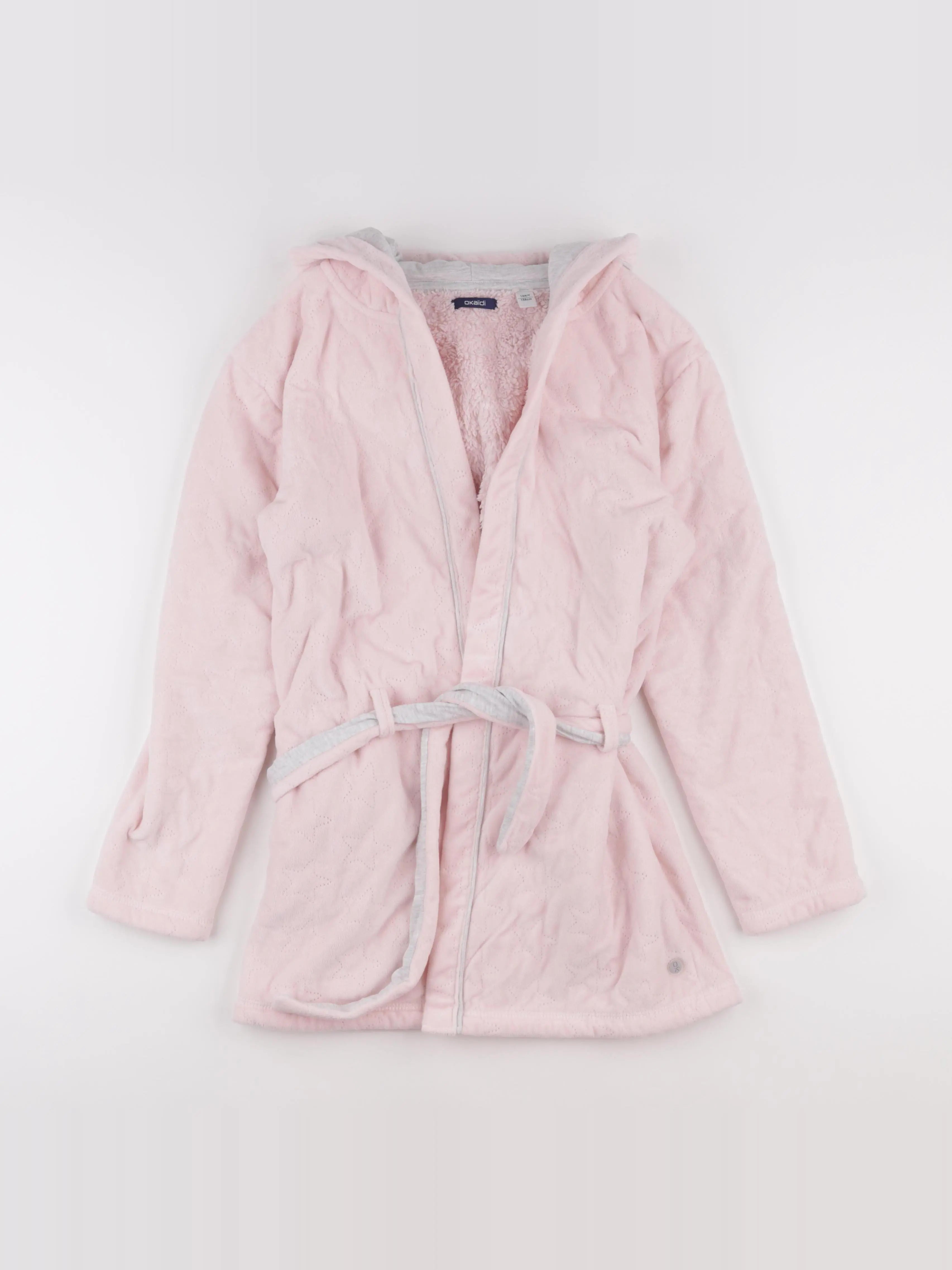 Okaidi - robe de chambre rose - 14 ans