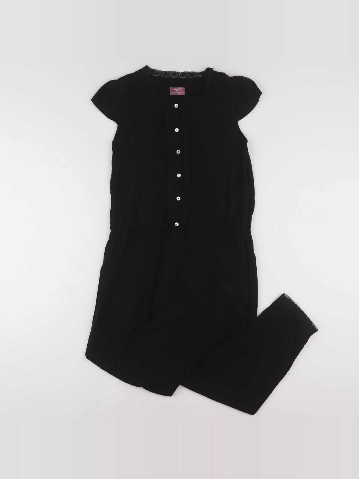 Mango - combinaison noir - 10/12 ans