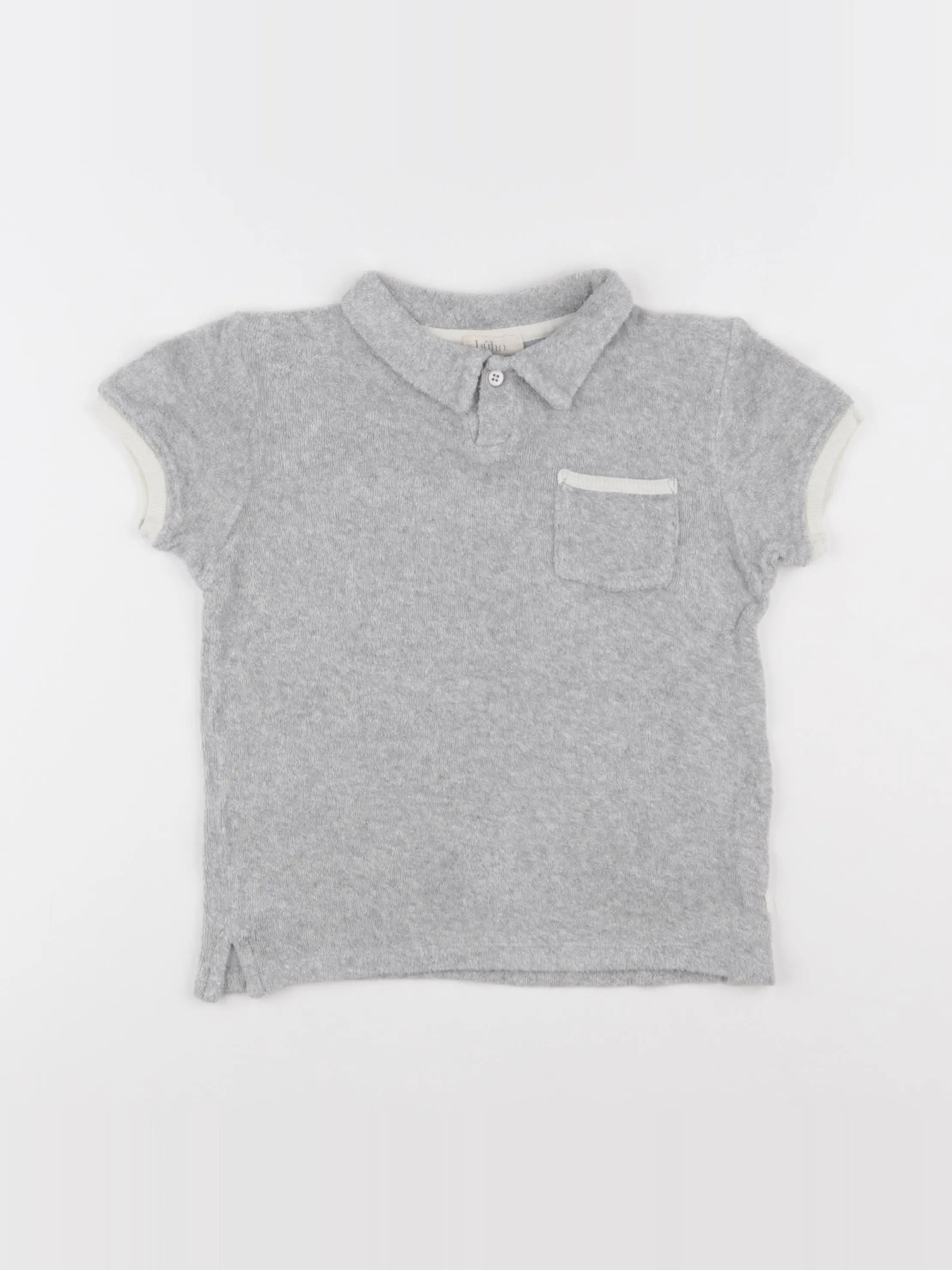 Buho - polo gris - 6 ans