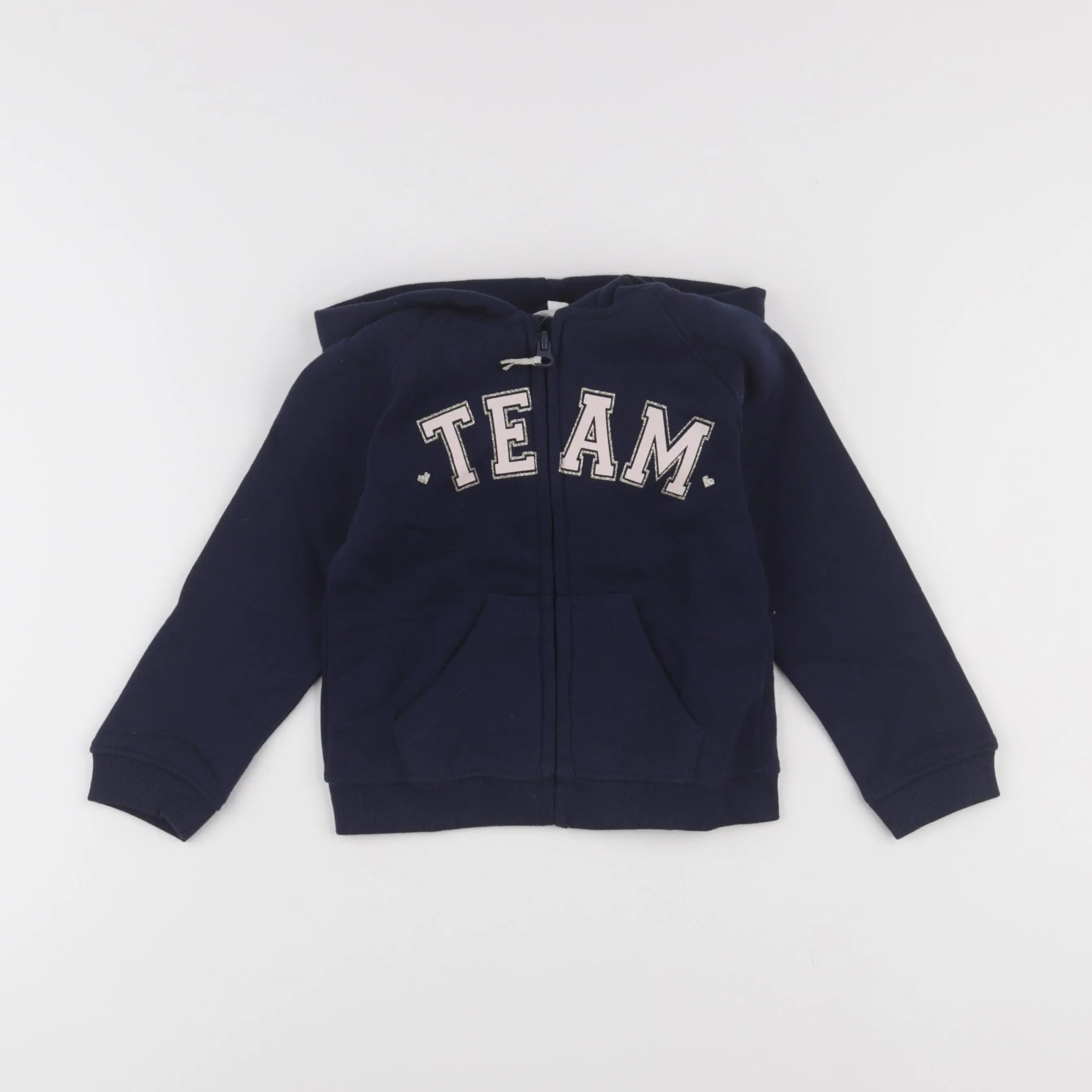 Vertbaudet - sweat bleu - 3 ans