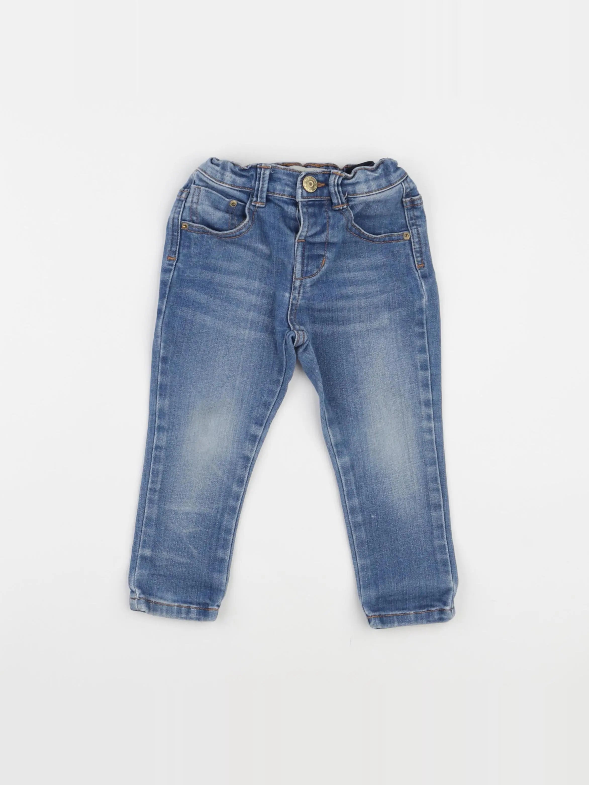Zara - jean bleu - 12/18 mois