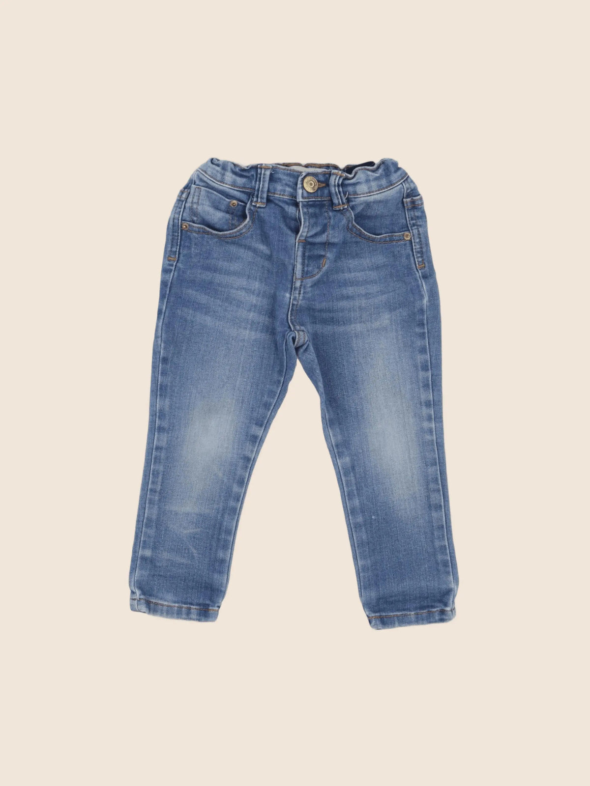 Zara - jean bleu - 12/18 mois