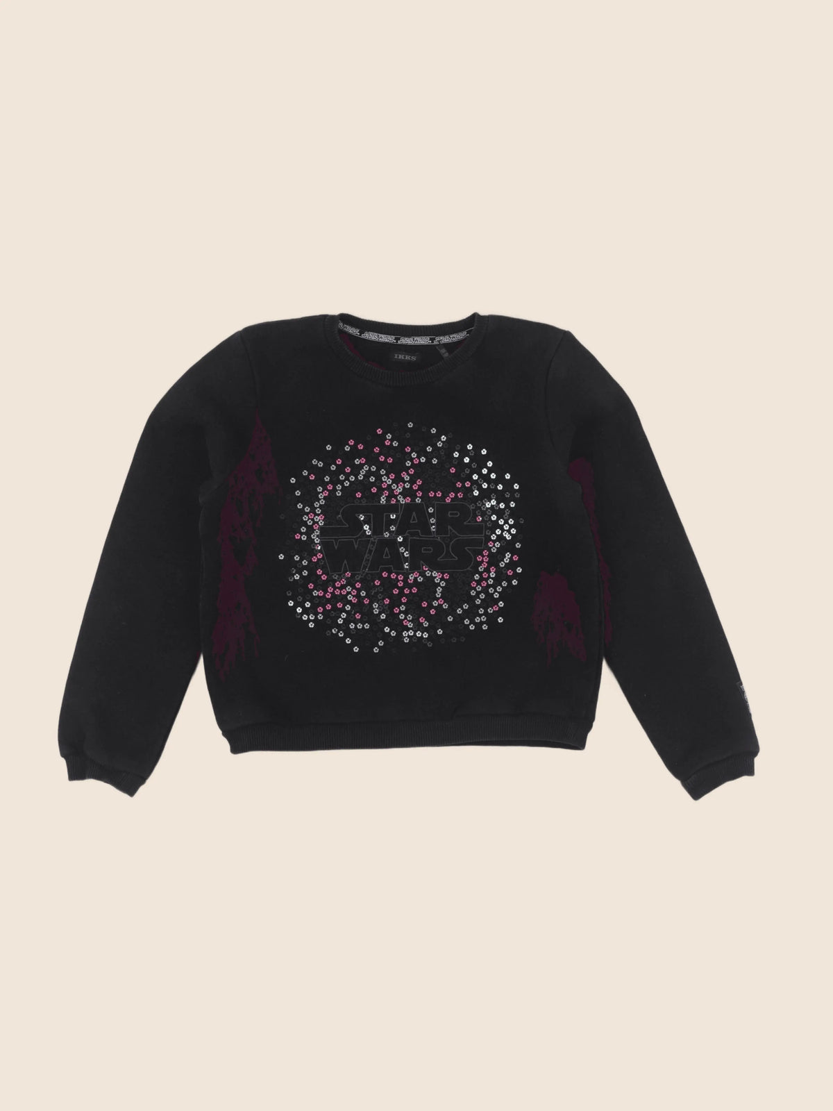 IKKS - sweat noir - 10 ans