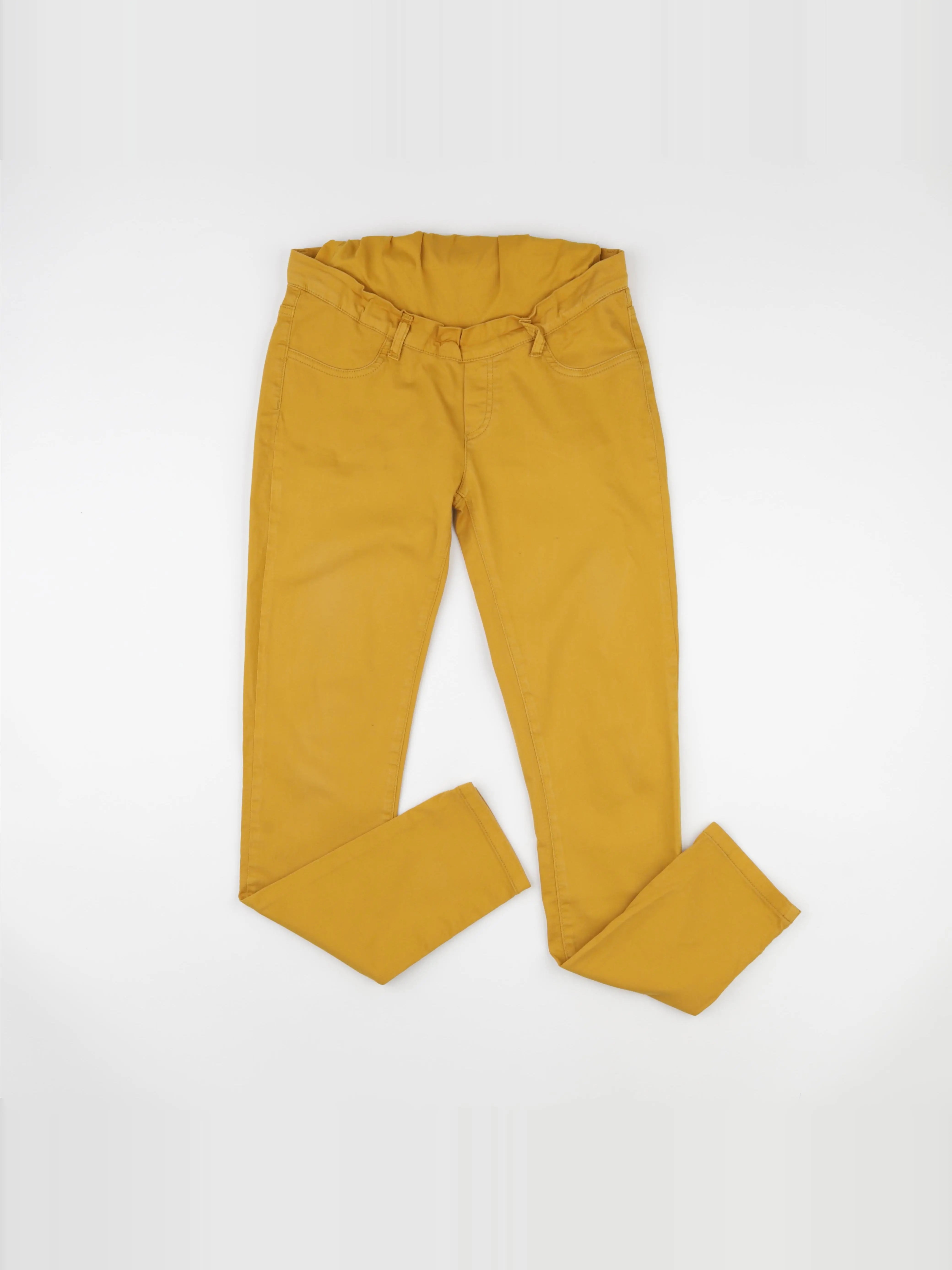 Envie de fraise - pantalon grossesse jaune - 40