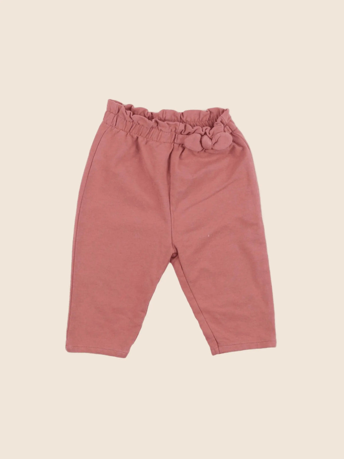 Vertbaudet - pantalon rose - 12 mois