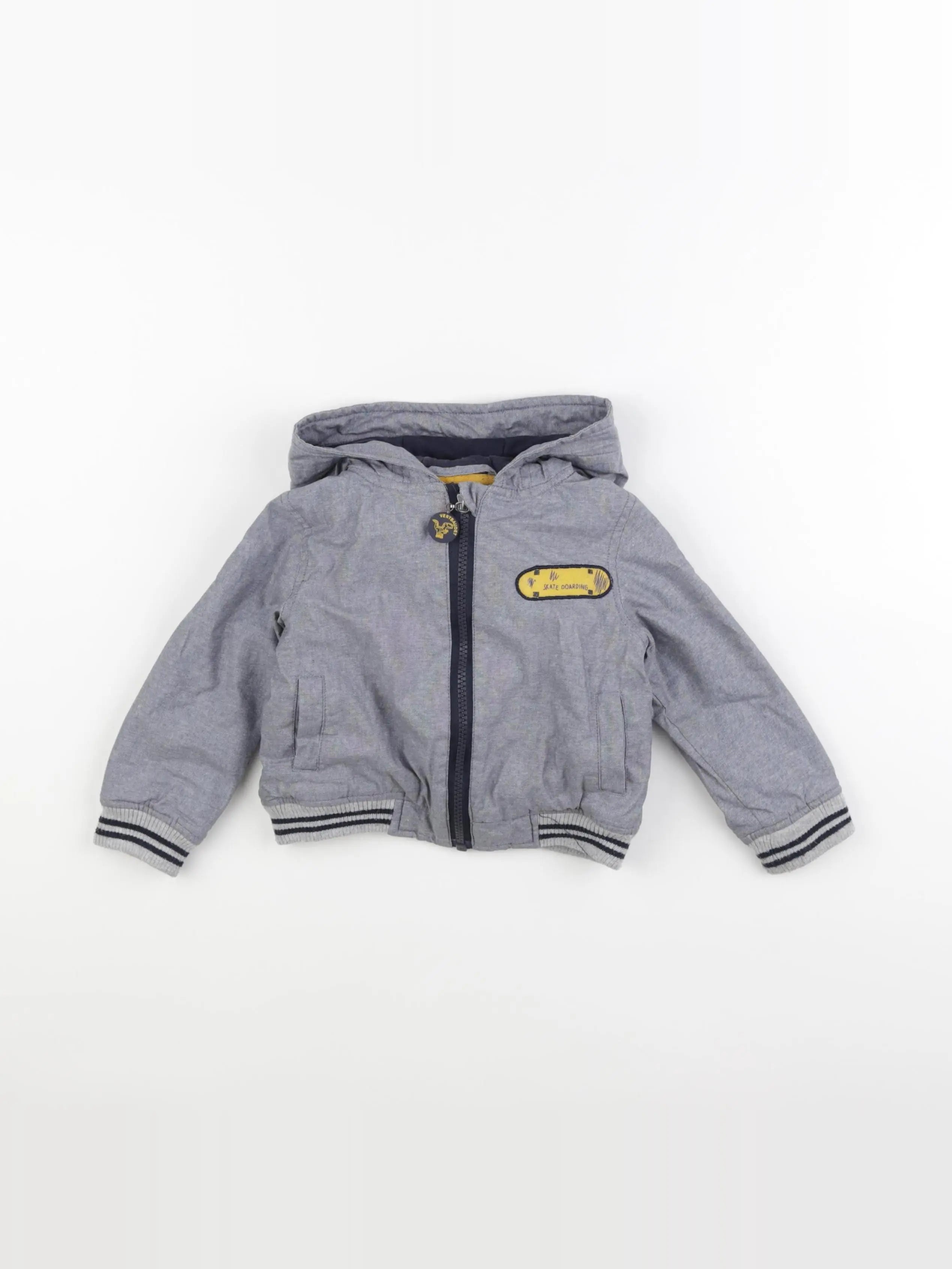 Vertbaudet - veste bleu - 2 ans