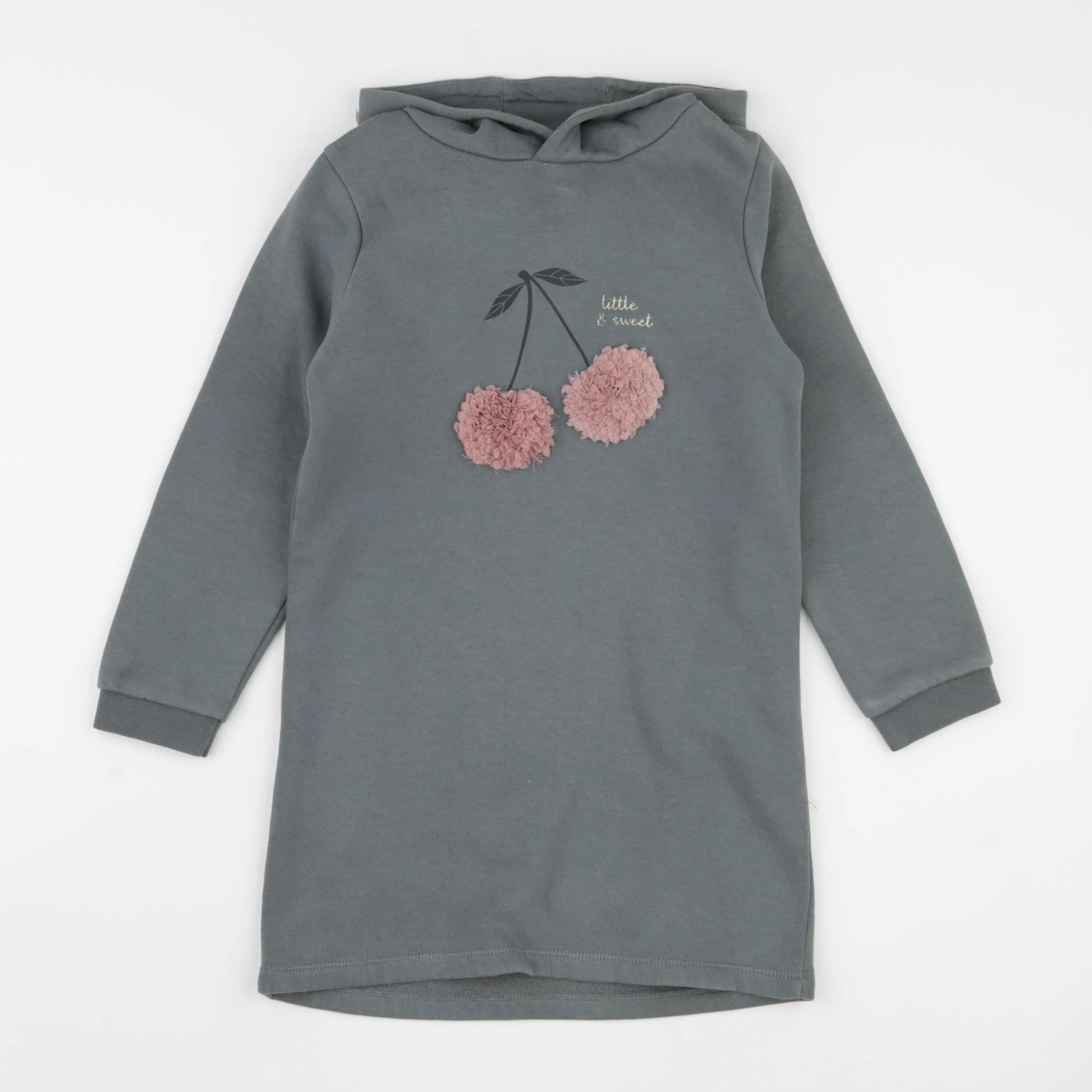 Vertbaudet - robe vert - 8 ans