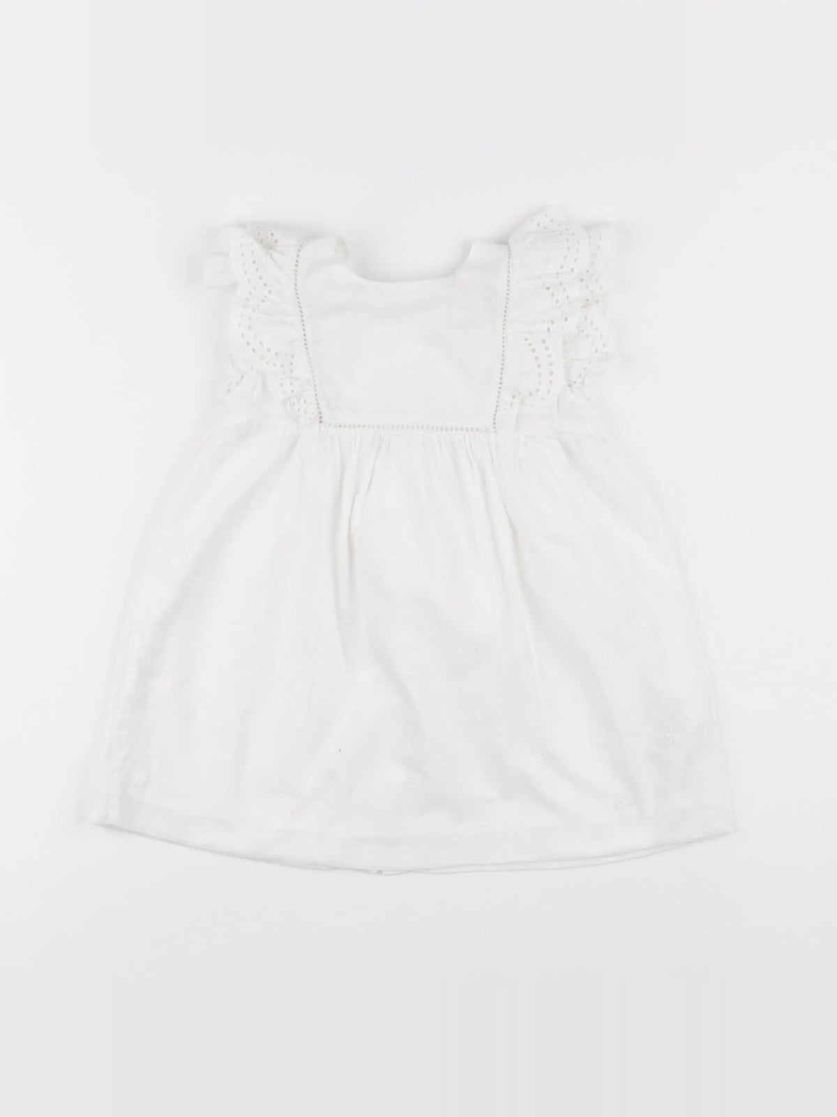 Cyrillus - robe blanc - 18 mois