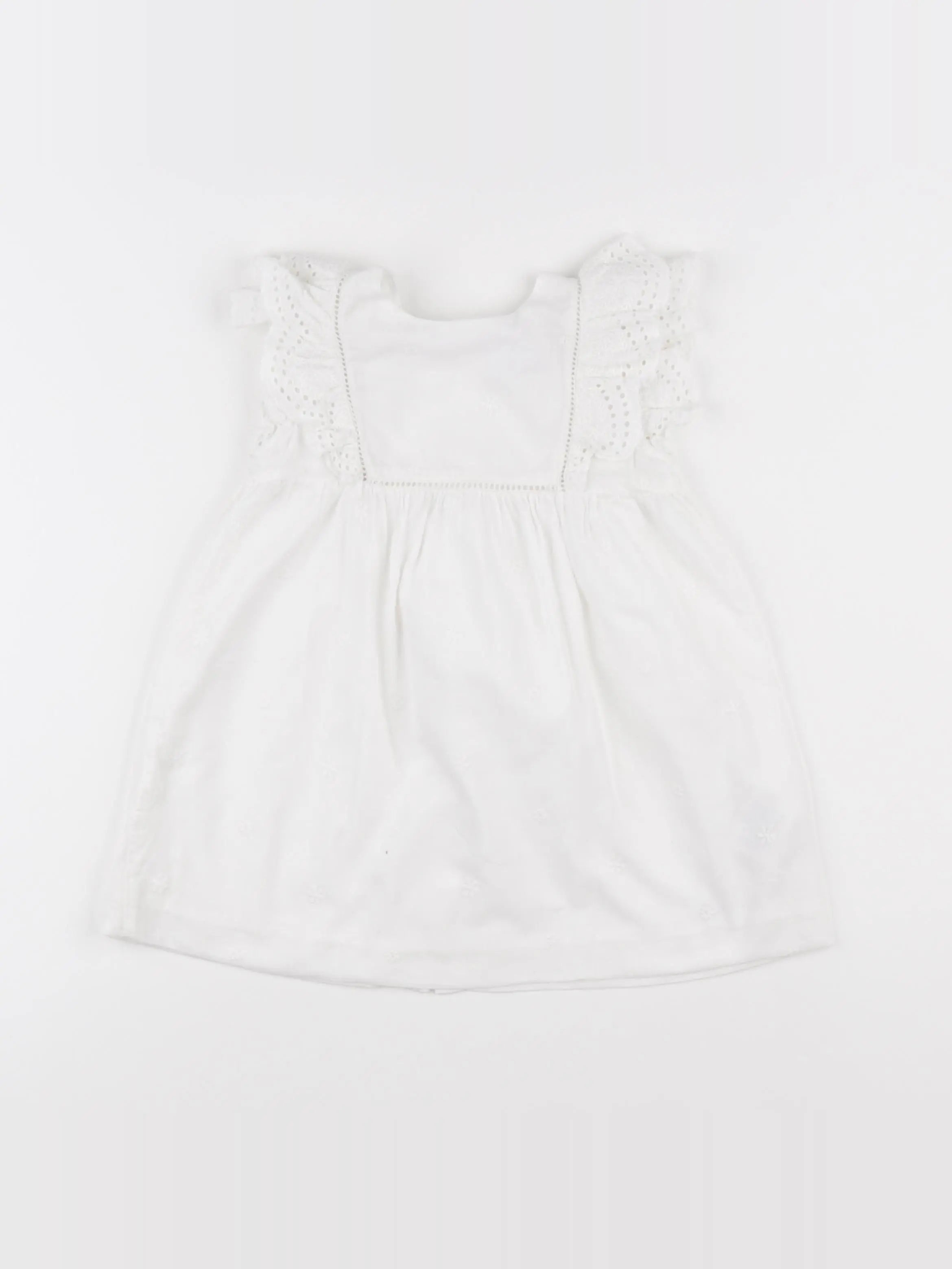 Cyrillus - robe blanc - 18 mois