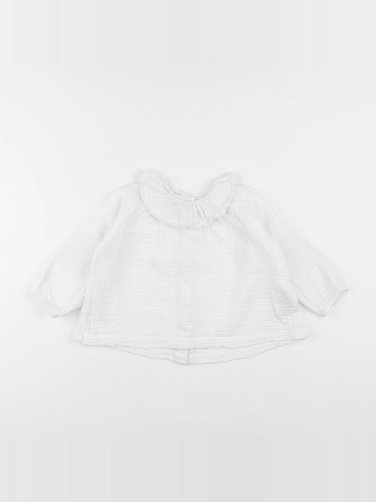 Vertbaudet - blouse blanc - 18 mois