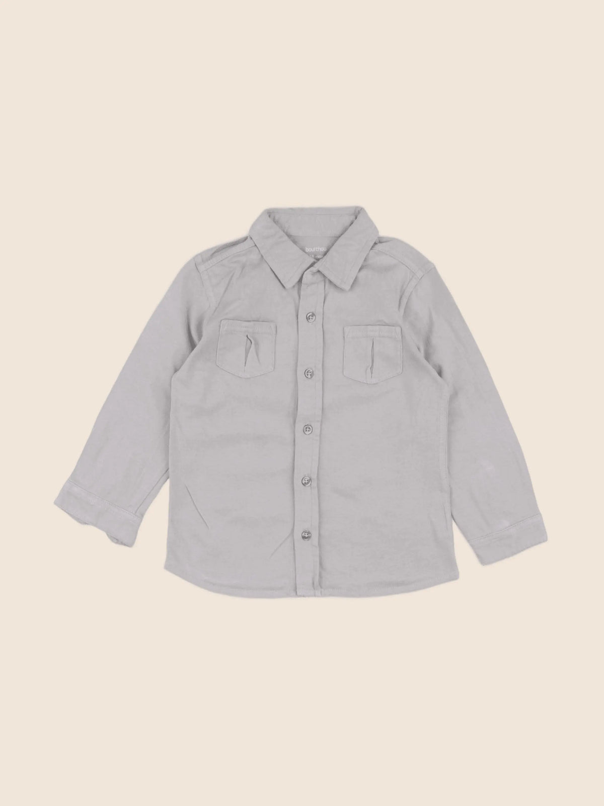 Boutchou - chemise gris - 18 mois