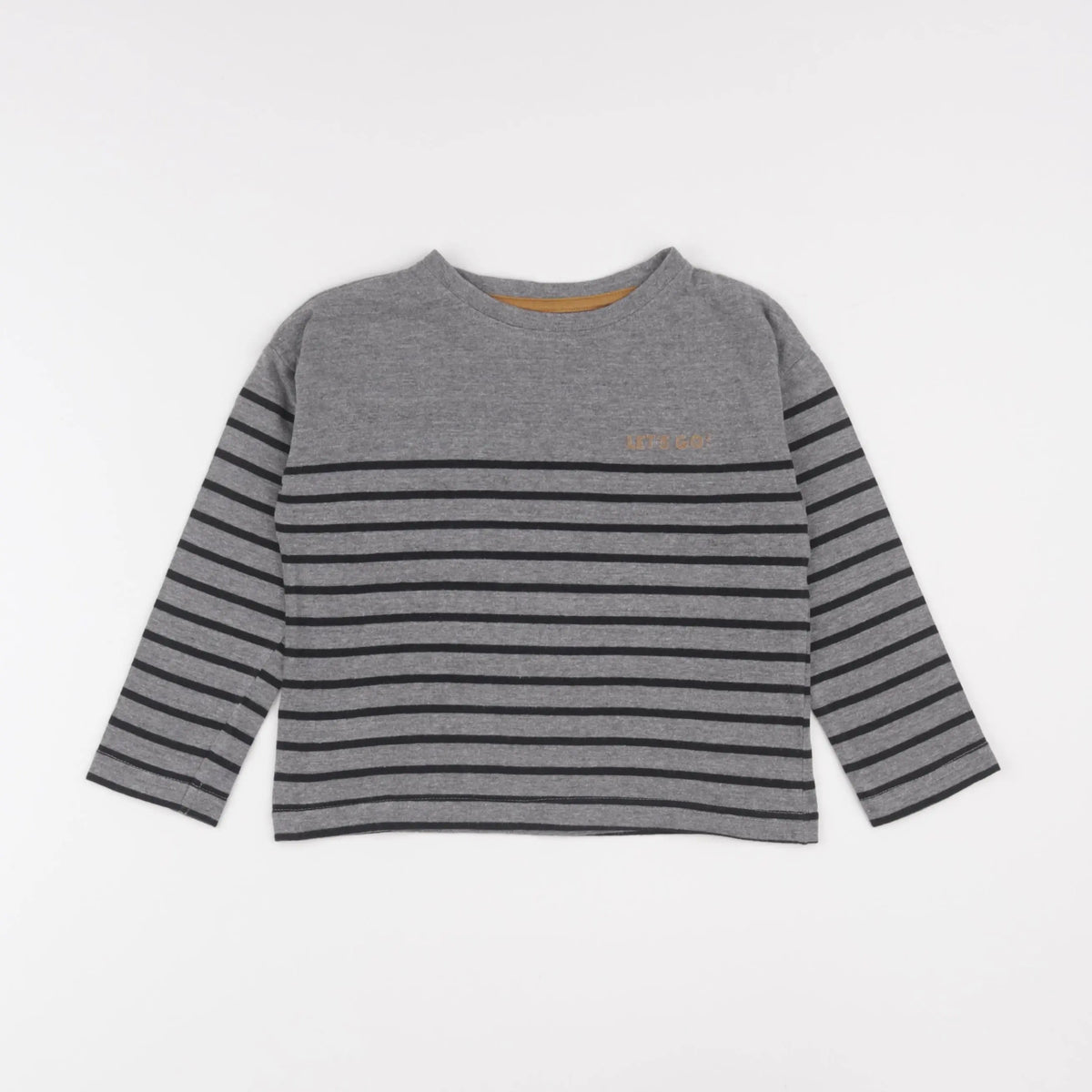 Vertbaudet - tee-shirt gris - 4 ans