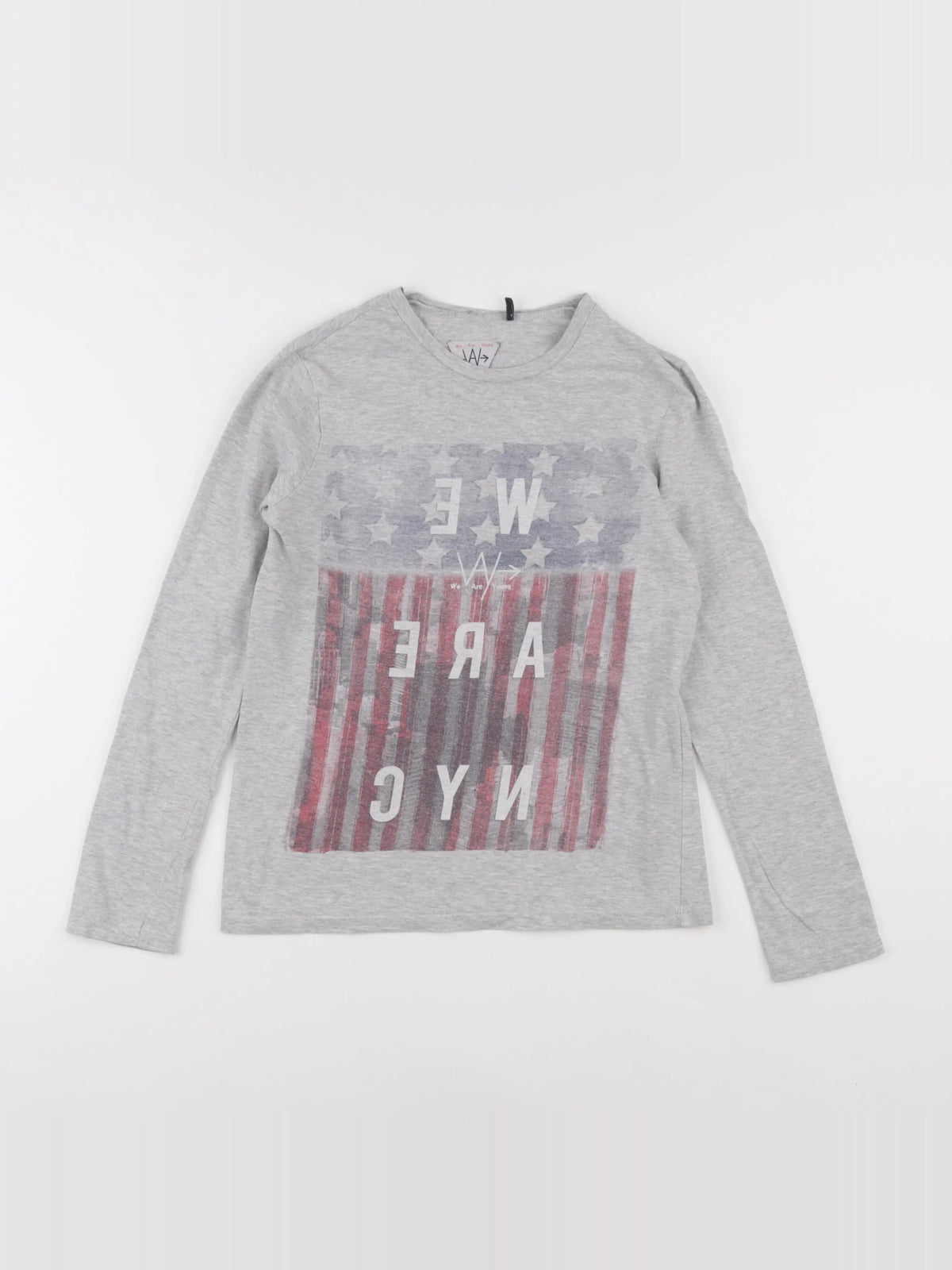 IKKS - tee-shirt gris - 10 ans