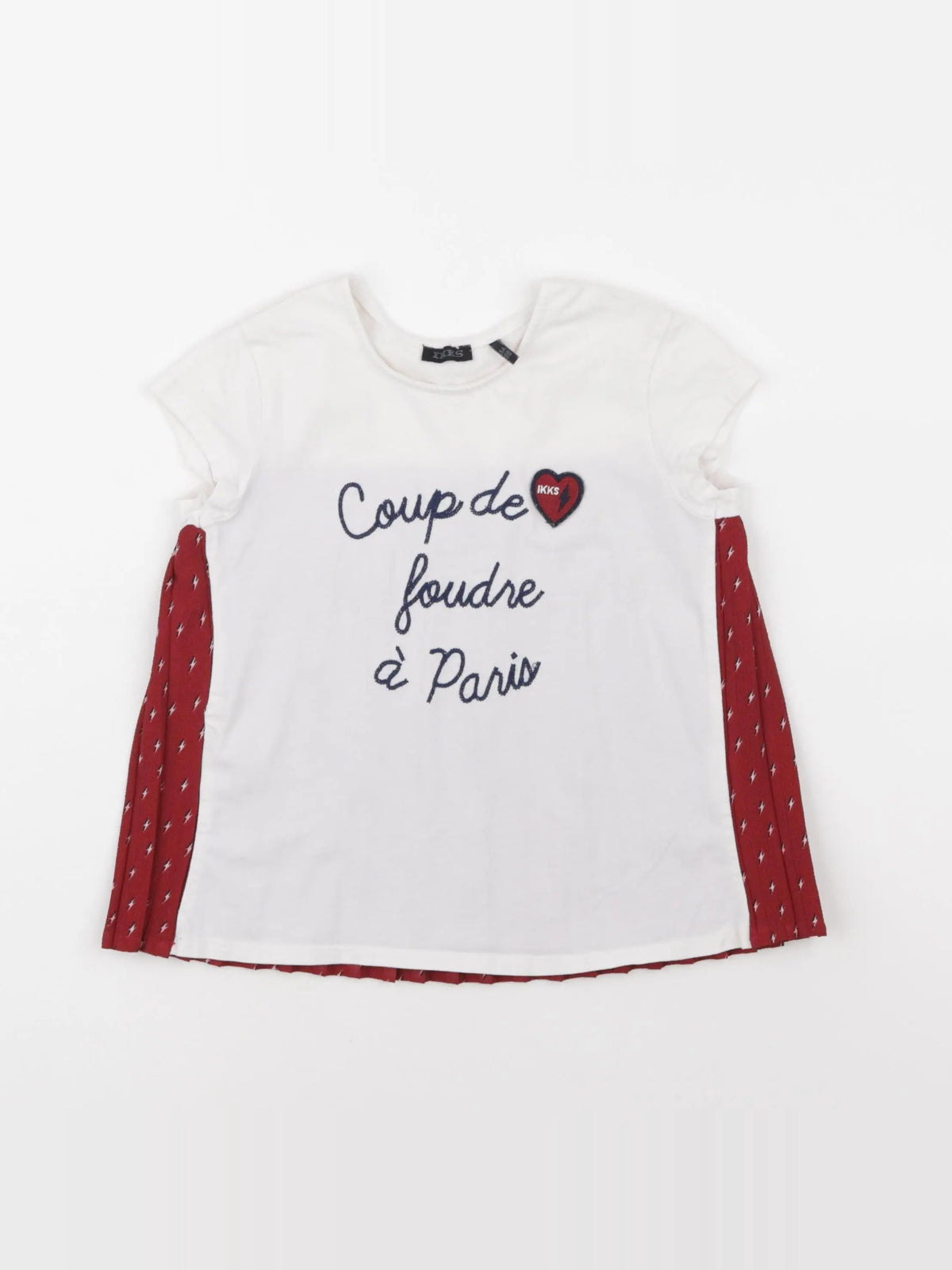 IKKS - tee-shirt rouge - 5 ans