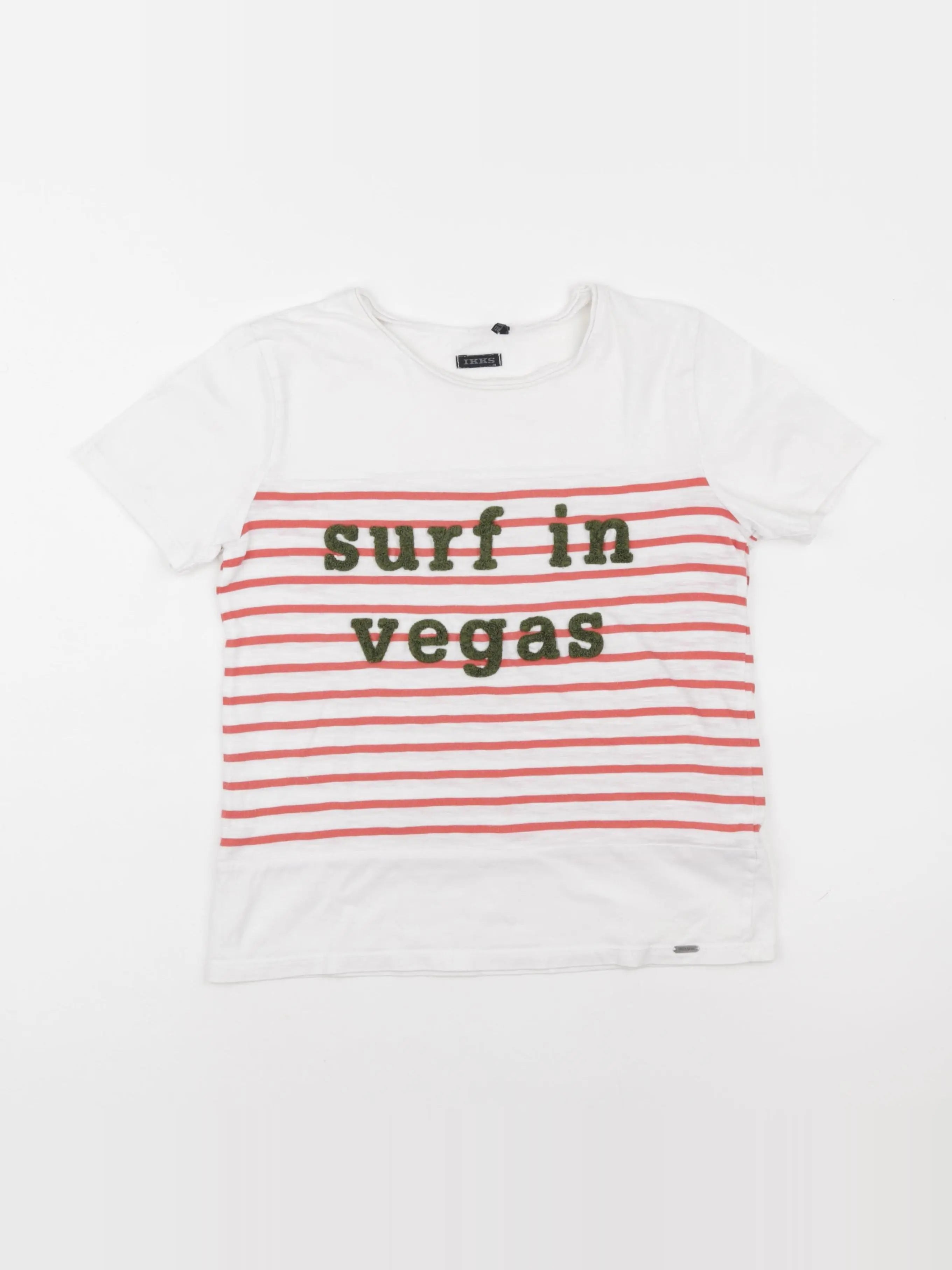 IKKS - tee-shirt rouge - 10 ans