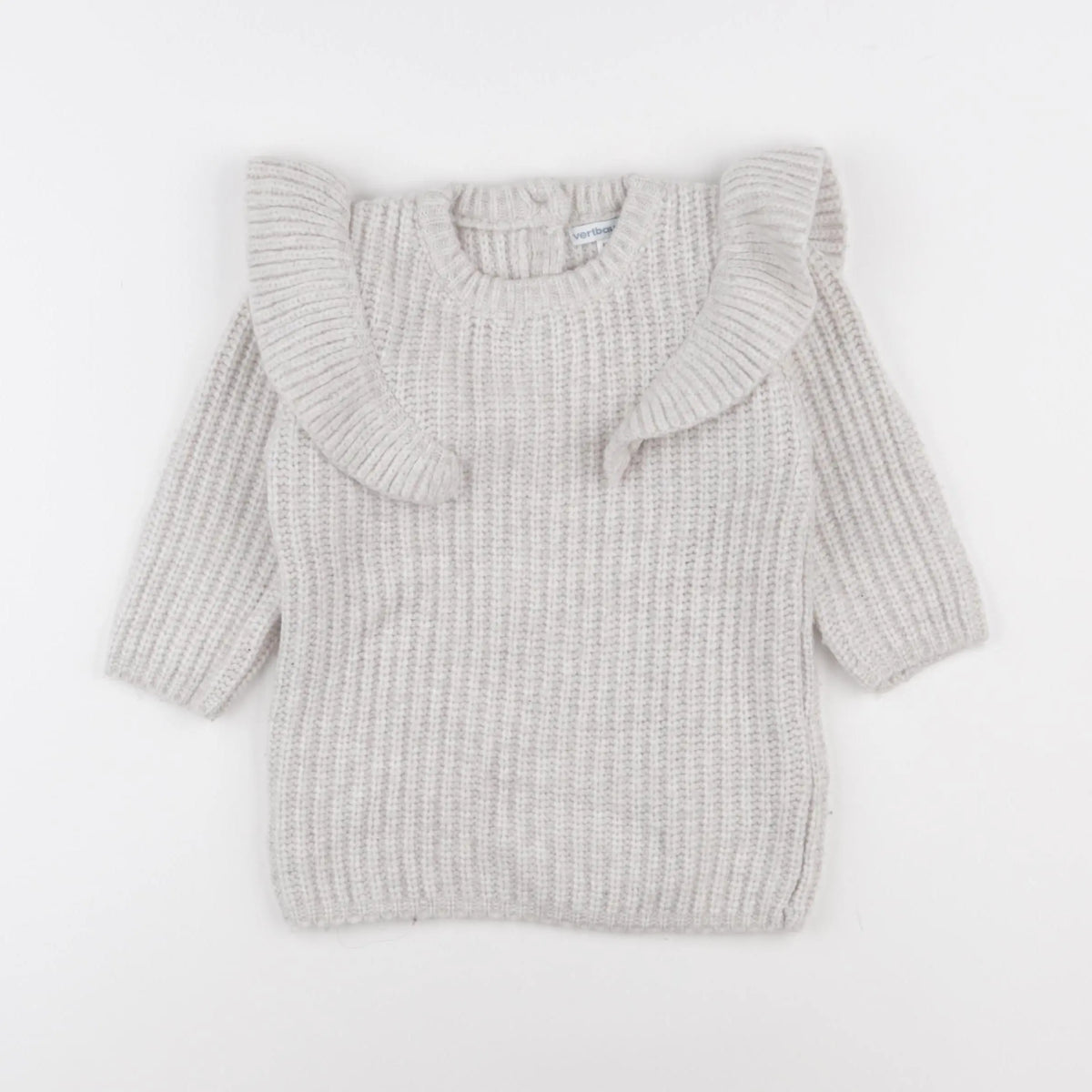 Vertbaudet - robe gris - 18 mois