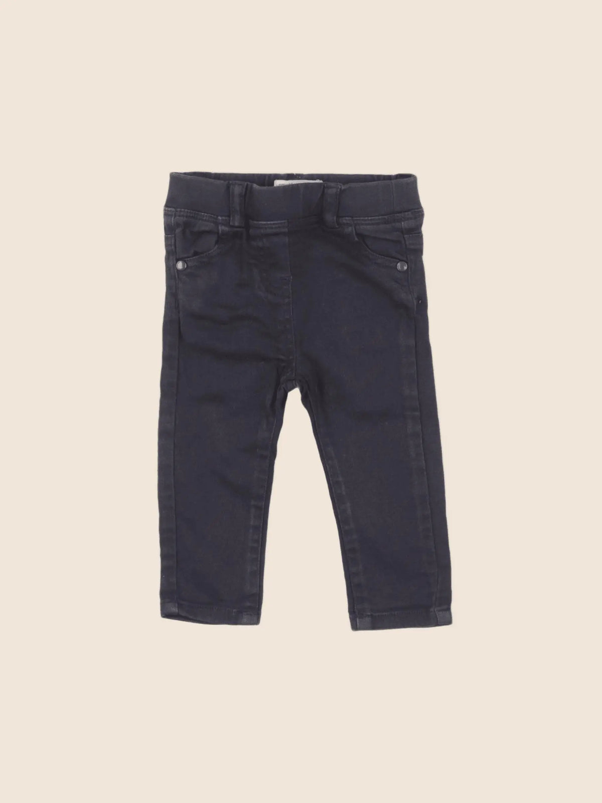 Vertbaudet - jegging bleu - 6 mois