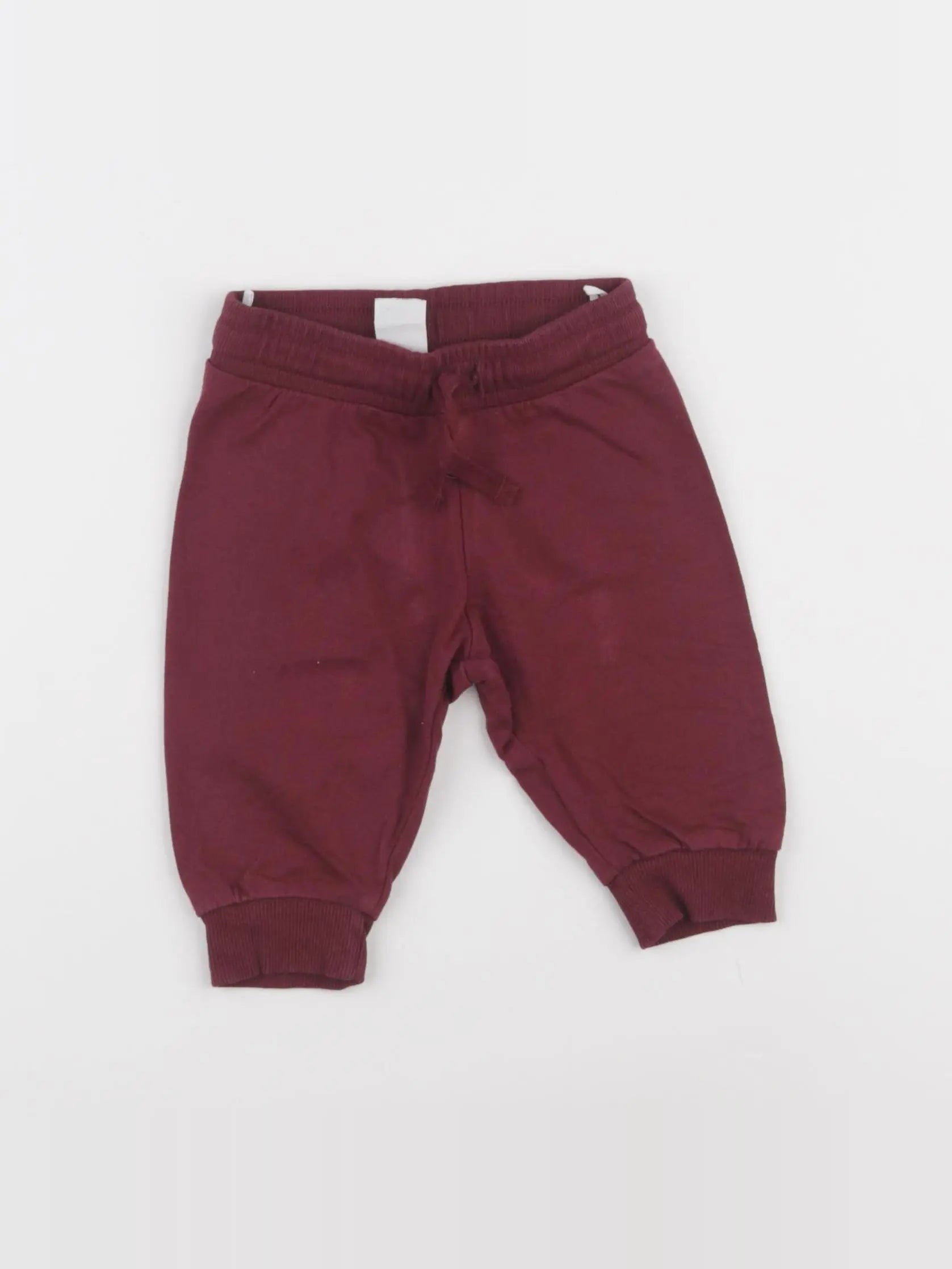 H&M - jogging rouge - 3 mois