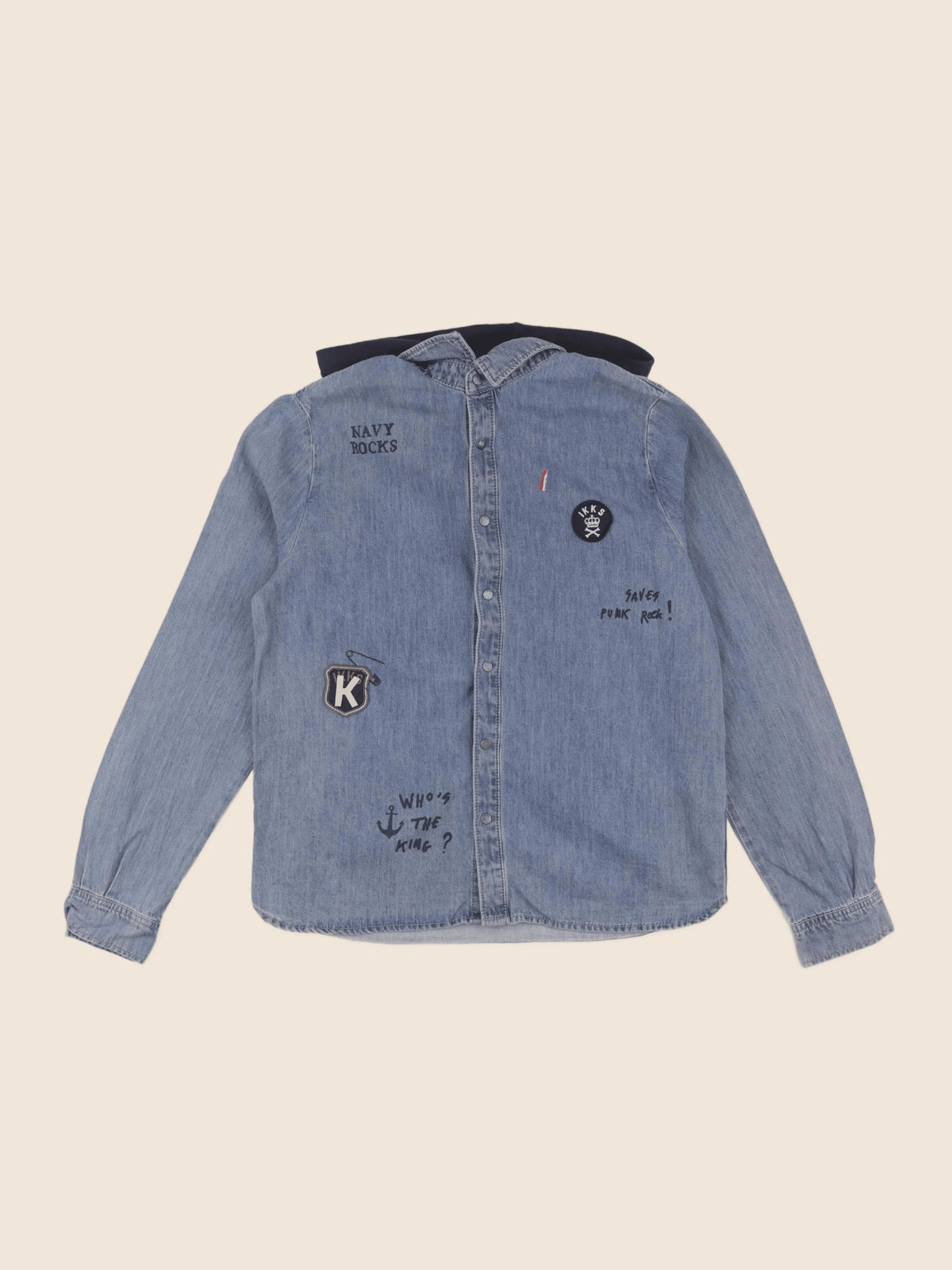 IKKS - chemise bleu - 12 ans
