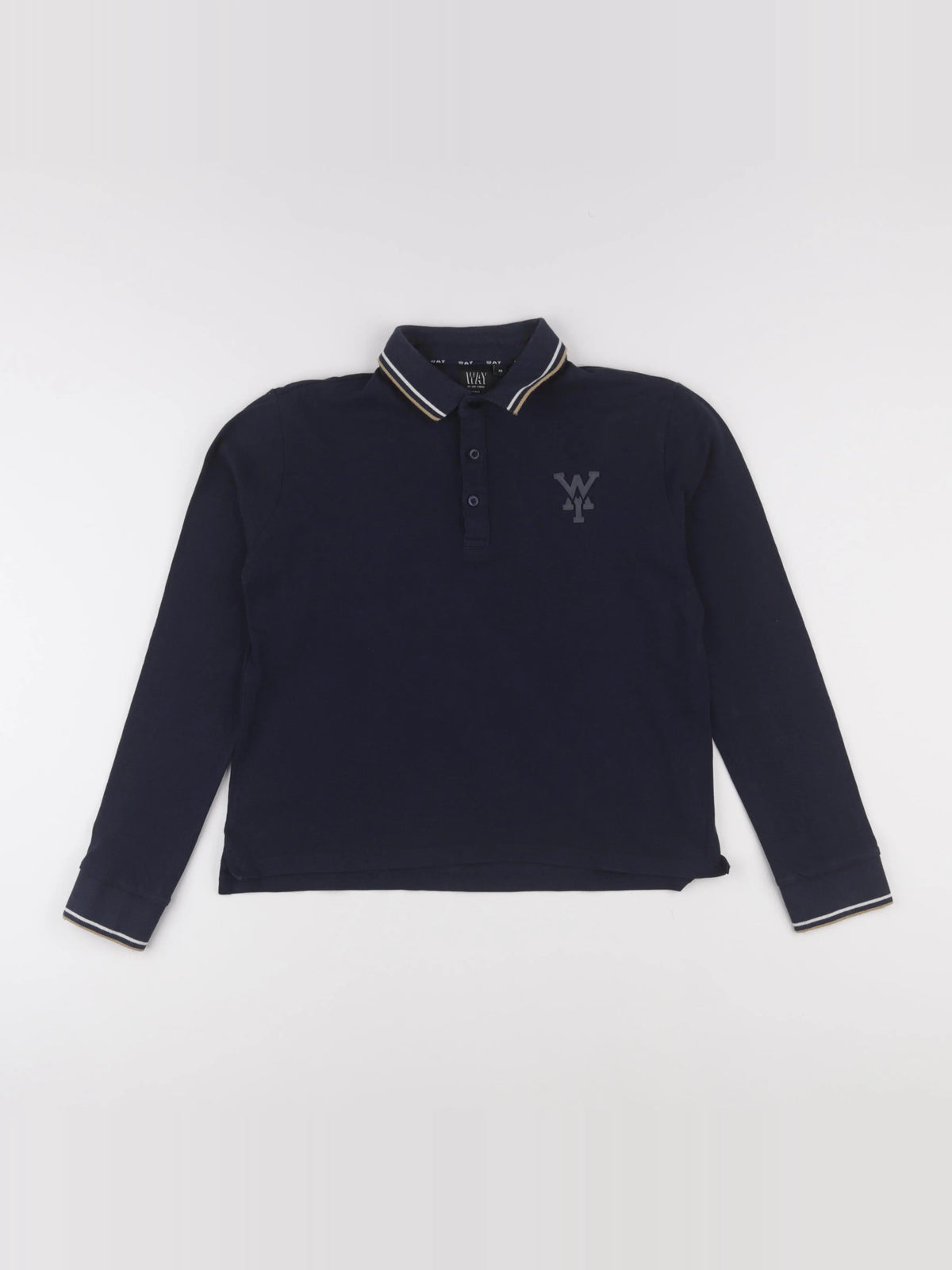 IKKS - polo bleu - 12 ans