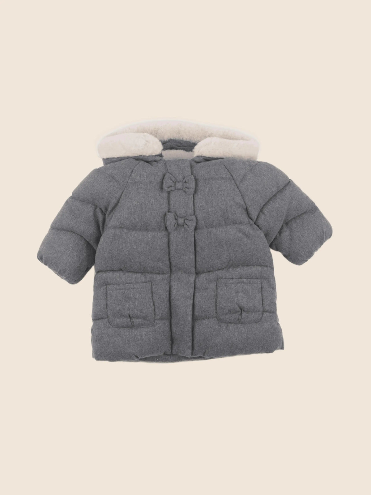 Tape à l'oeil - manteau gris - 6 mois