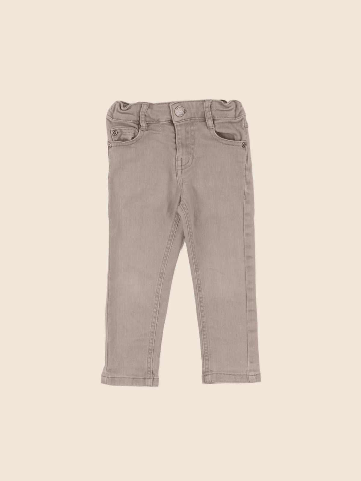 Vertbaudet - jean marron - 2 ans