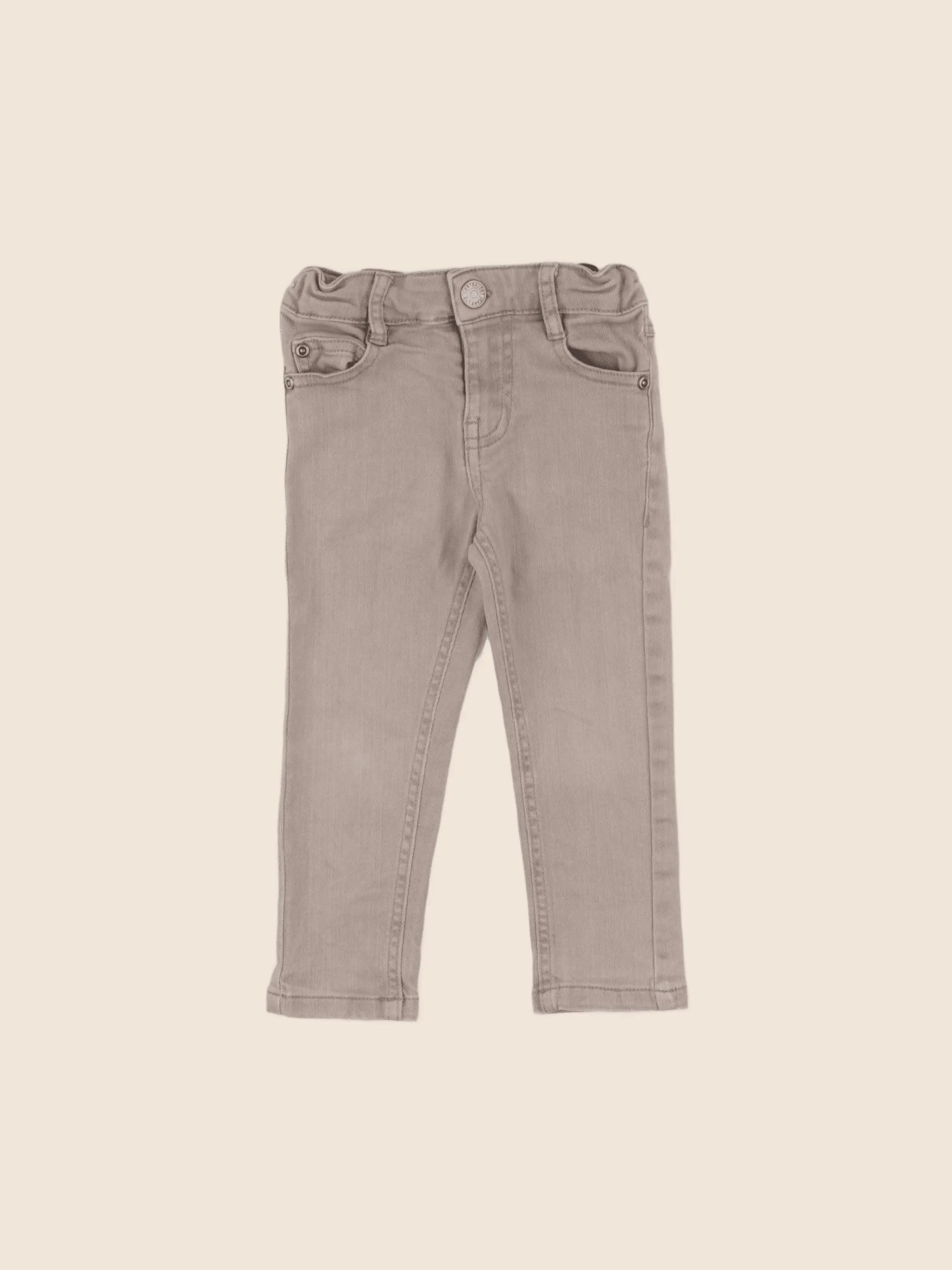 Vertbaudet - jean marron - 2 ans