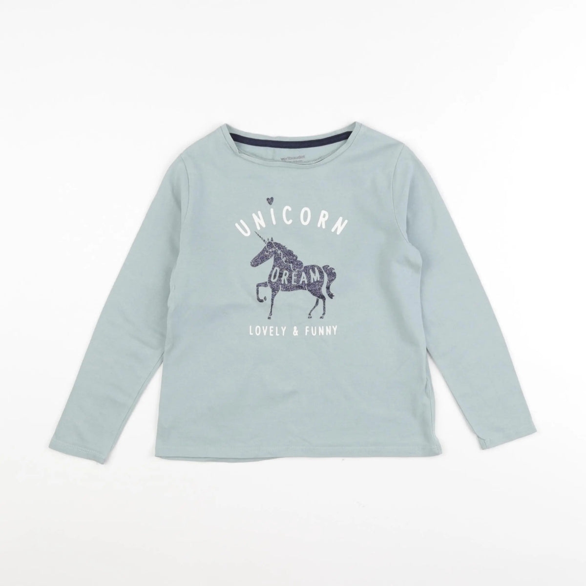 Vertbaudet - tee-shirt vert - 6 ans