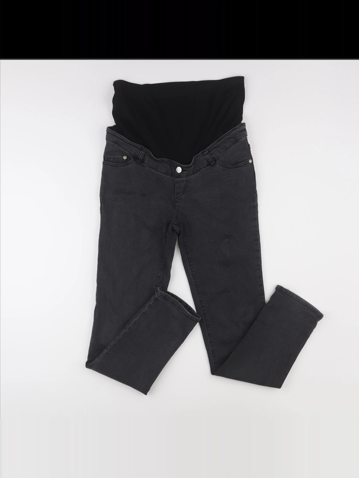 Vertbaudet - jean grossesse gris - 38