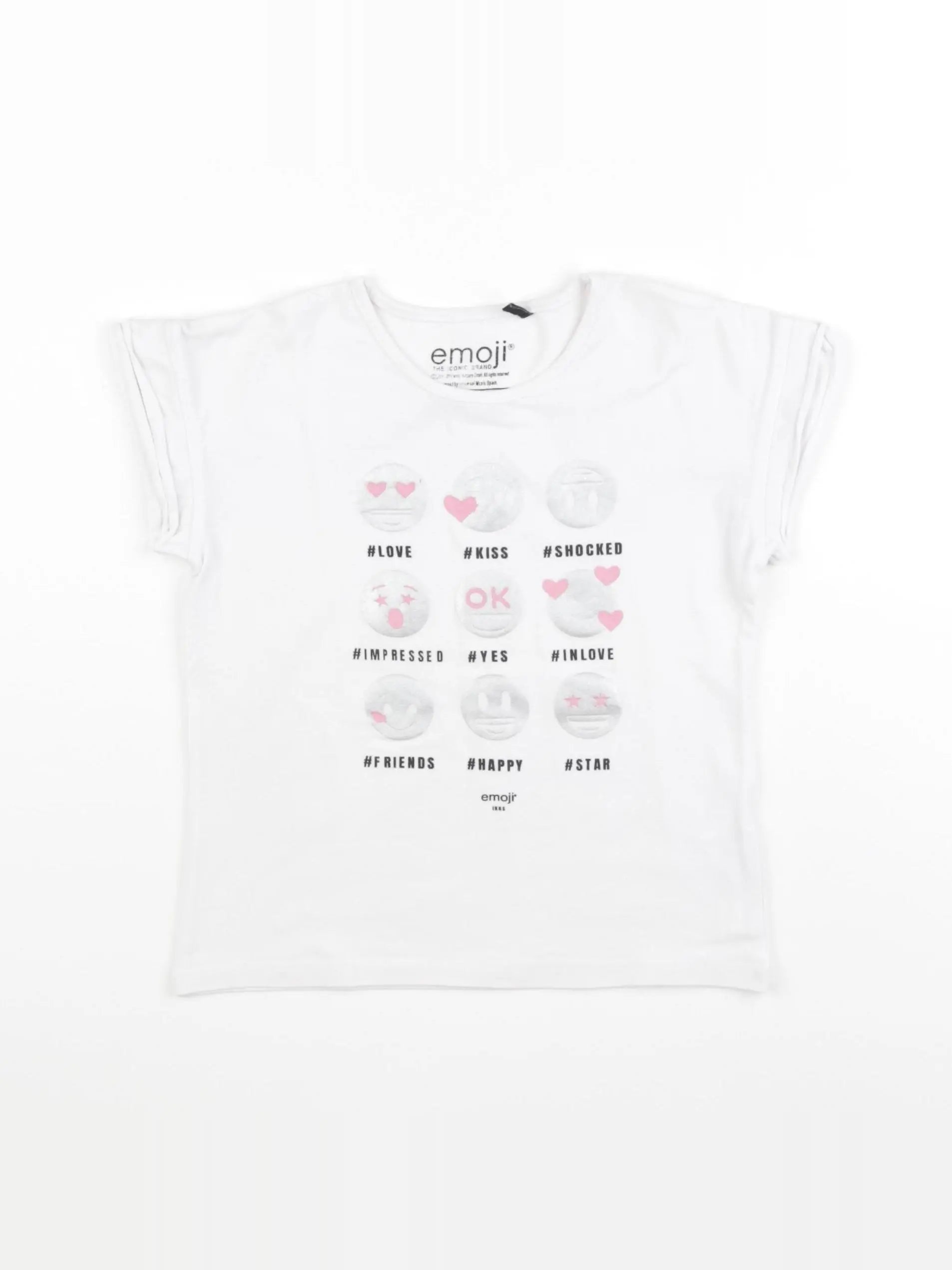 IKKS - tee-shirt blanc - 6 ans