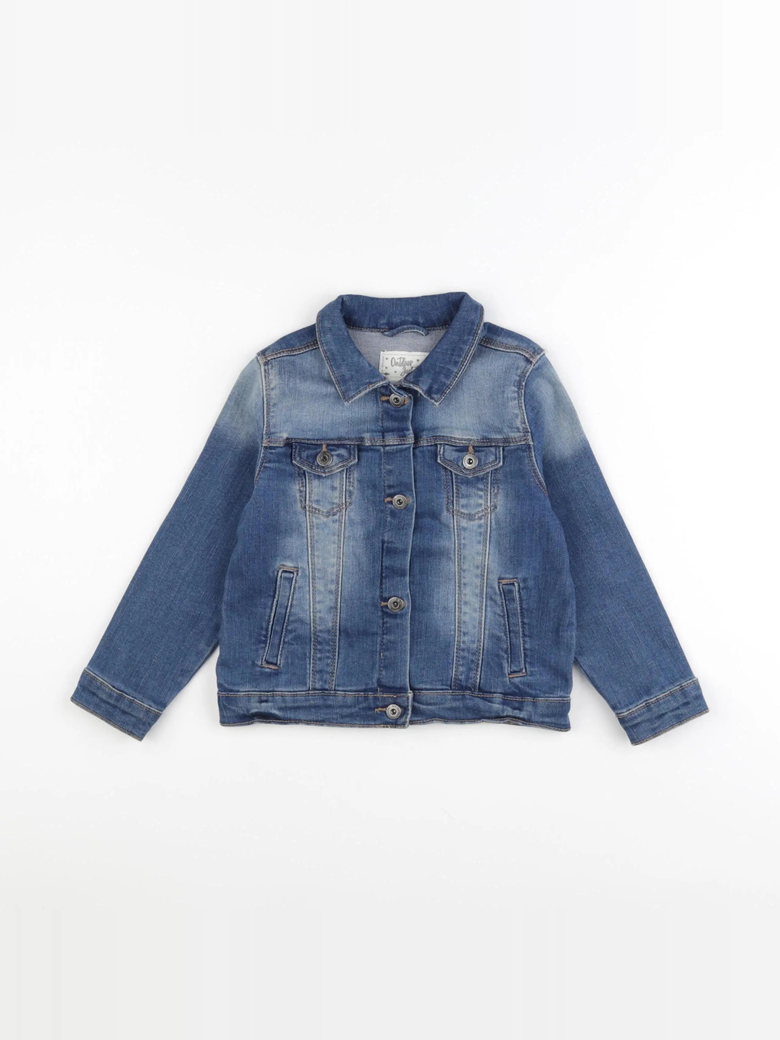 Vertbaudet - veste bleu - 4 ans