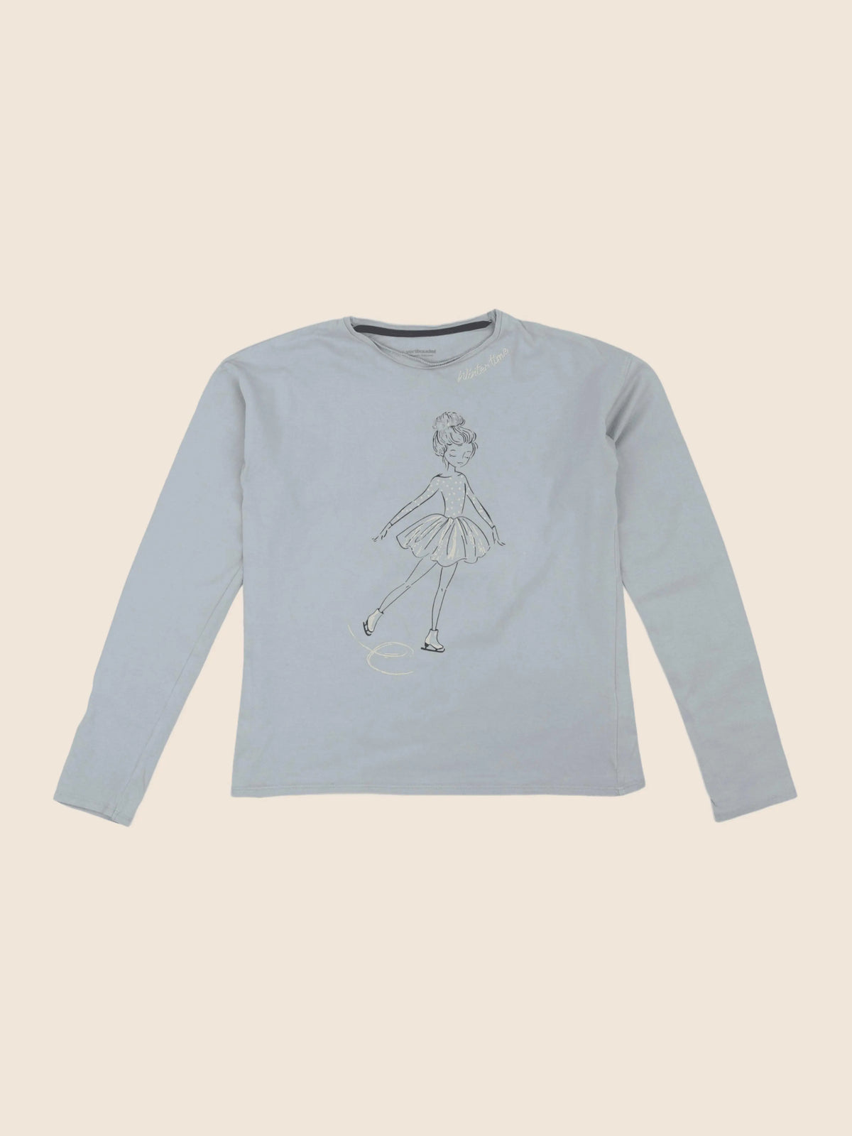 Vertbaudet - tee-shirt bleu - 10 ans