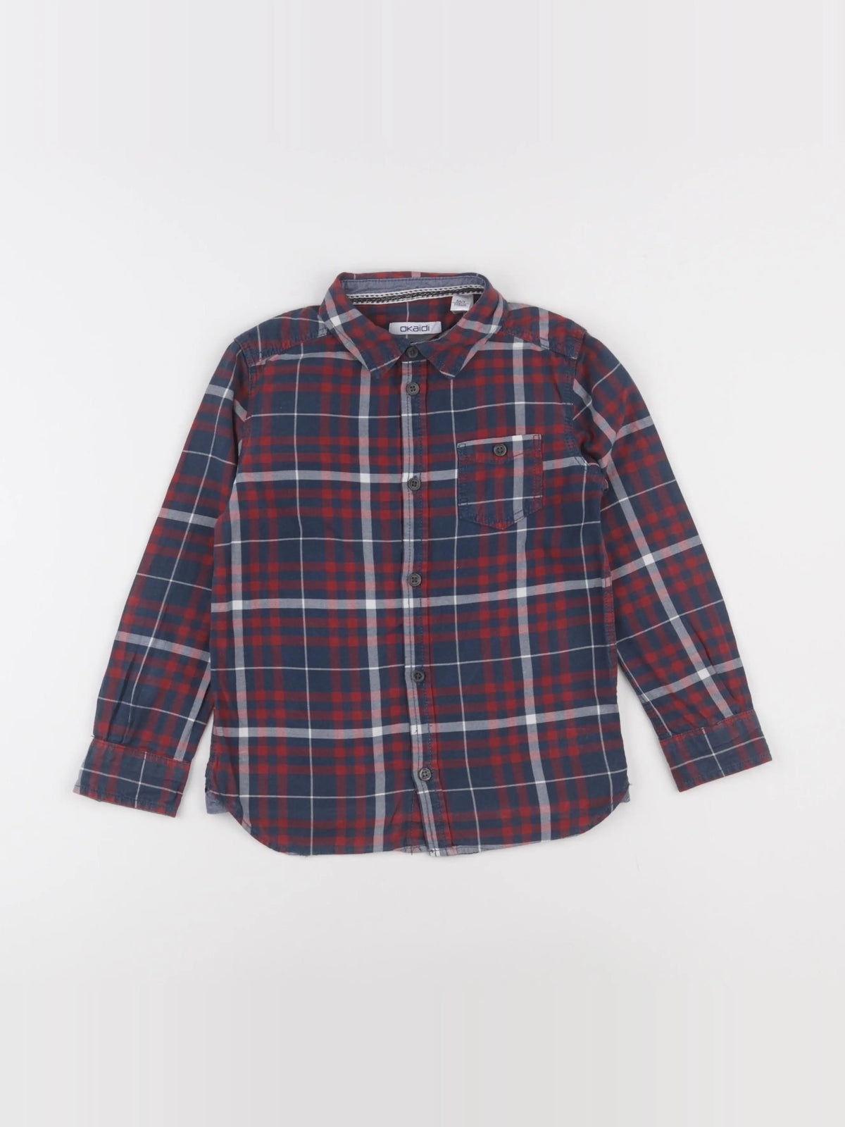 Okaidi - chemise multicolore - 5 ans
